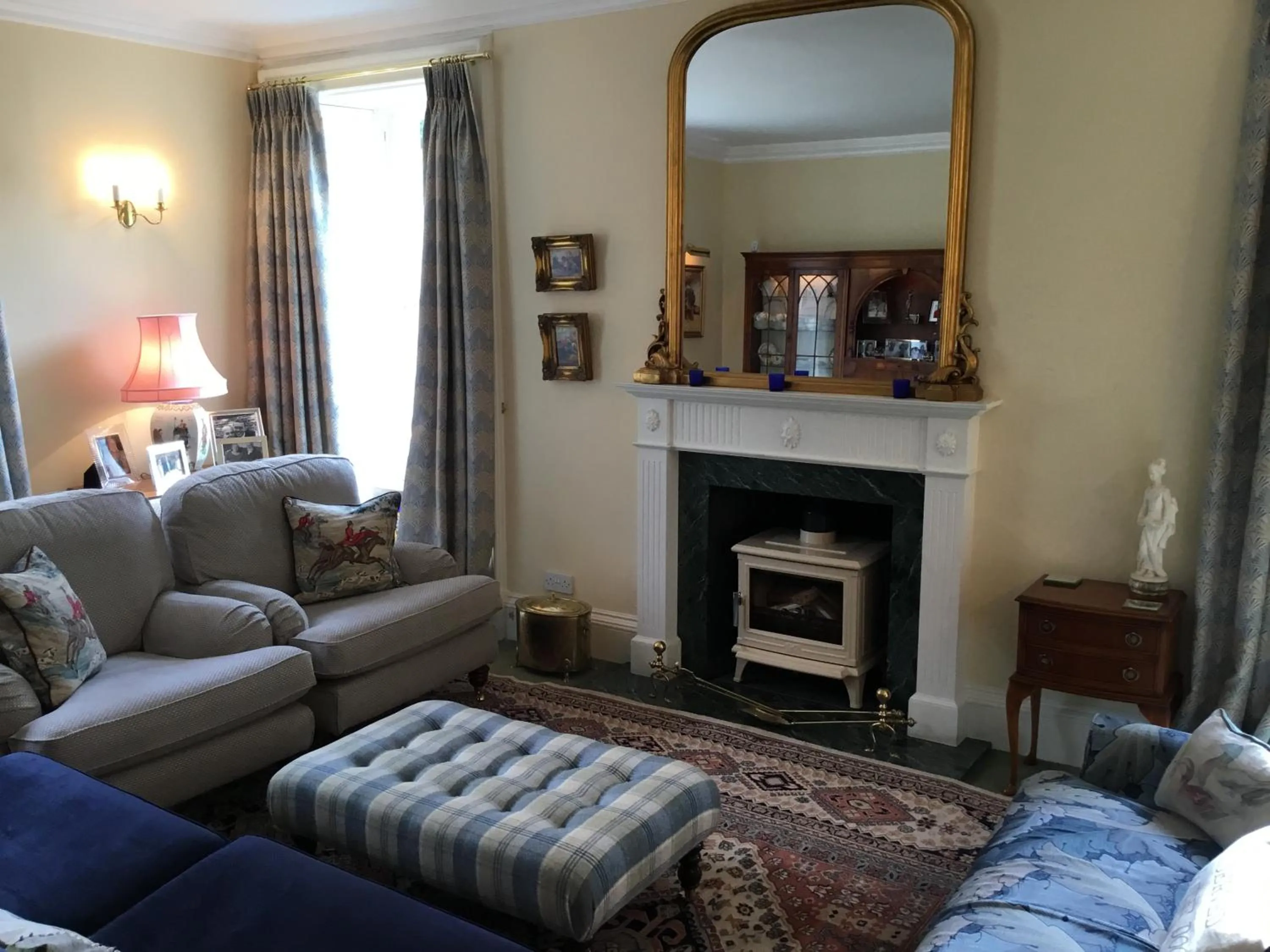Seating area in Bedrule Old Manse B&B