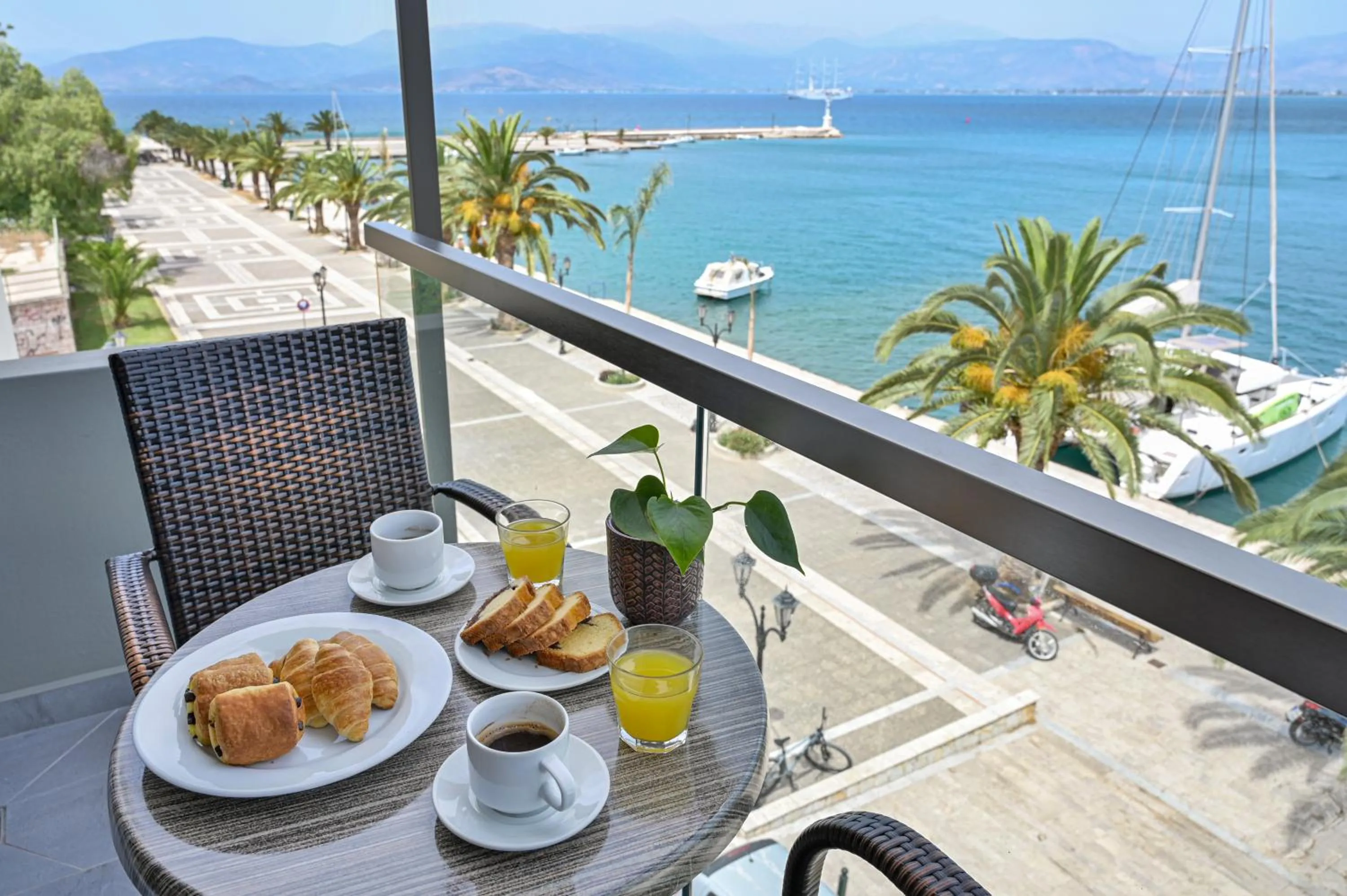 Sea view in Agamemnon Hotel