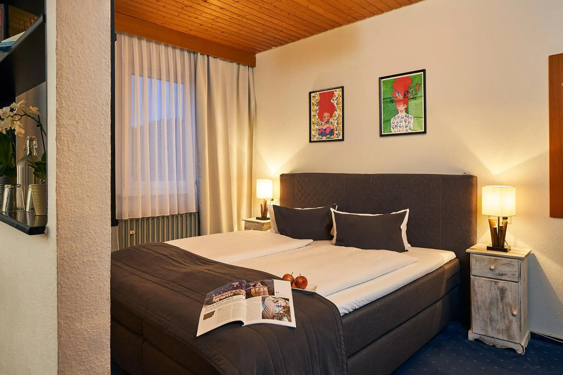 Photo of the whole room, Bed in Landgasthof Hirsch