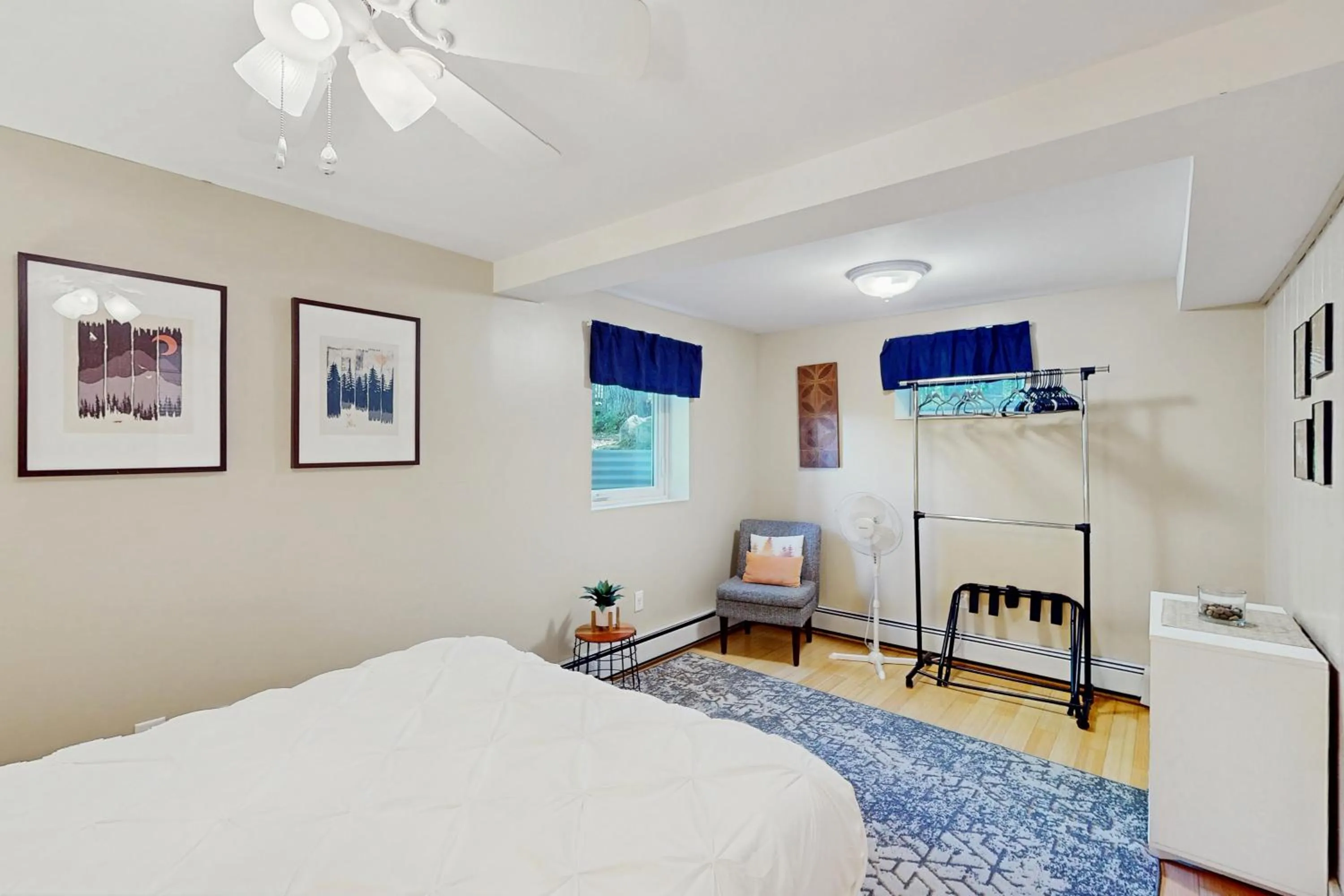 Bed in The Retreat at Little Pond