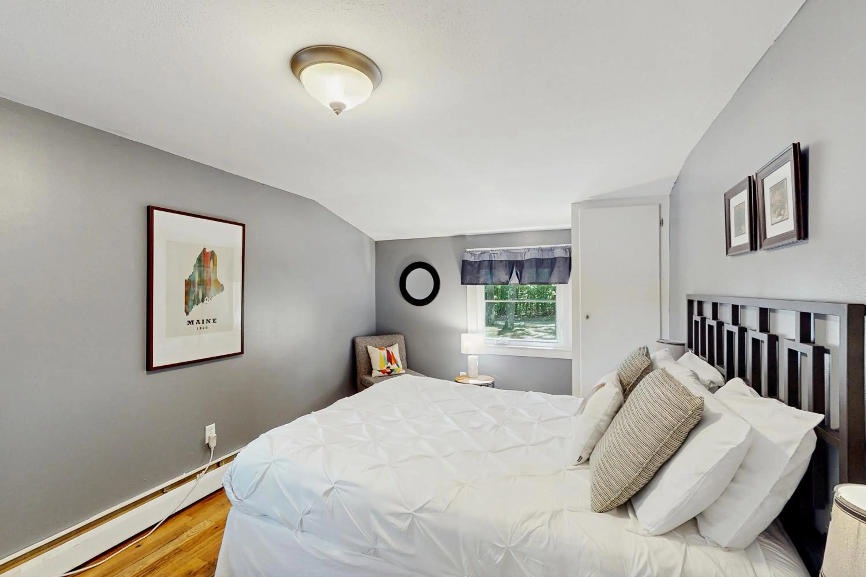 Bed in The Retreat at Little Pond