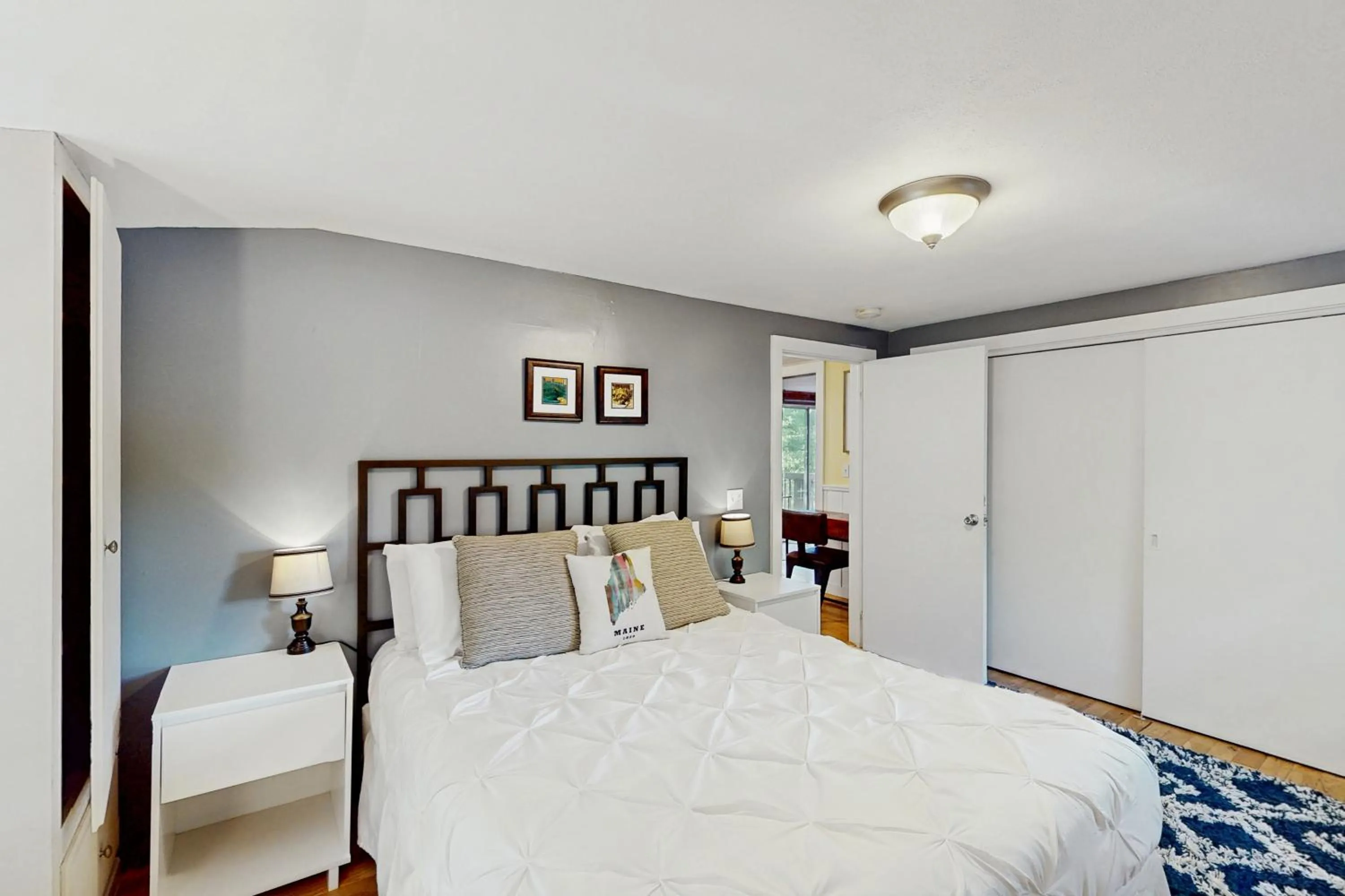 Bed in The Retreat at Little Pond