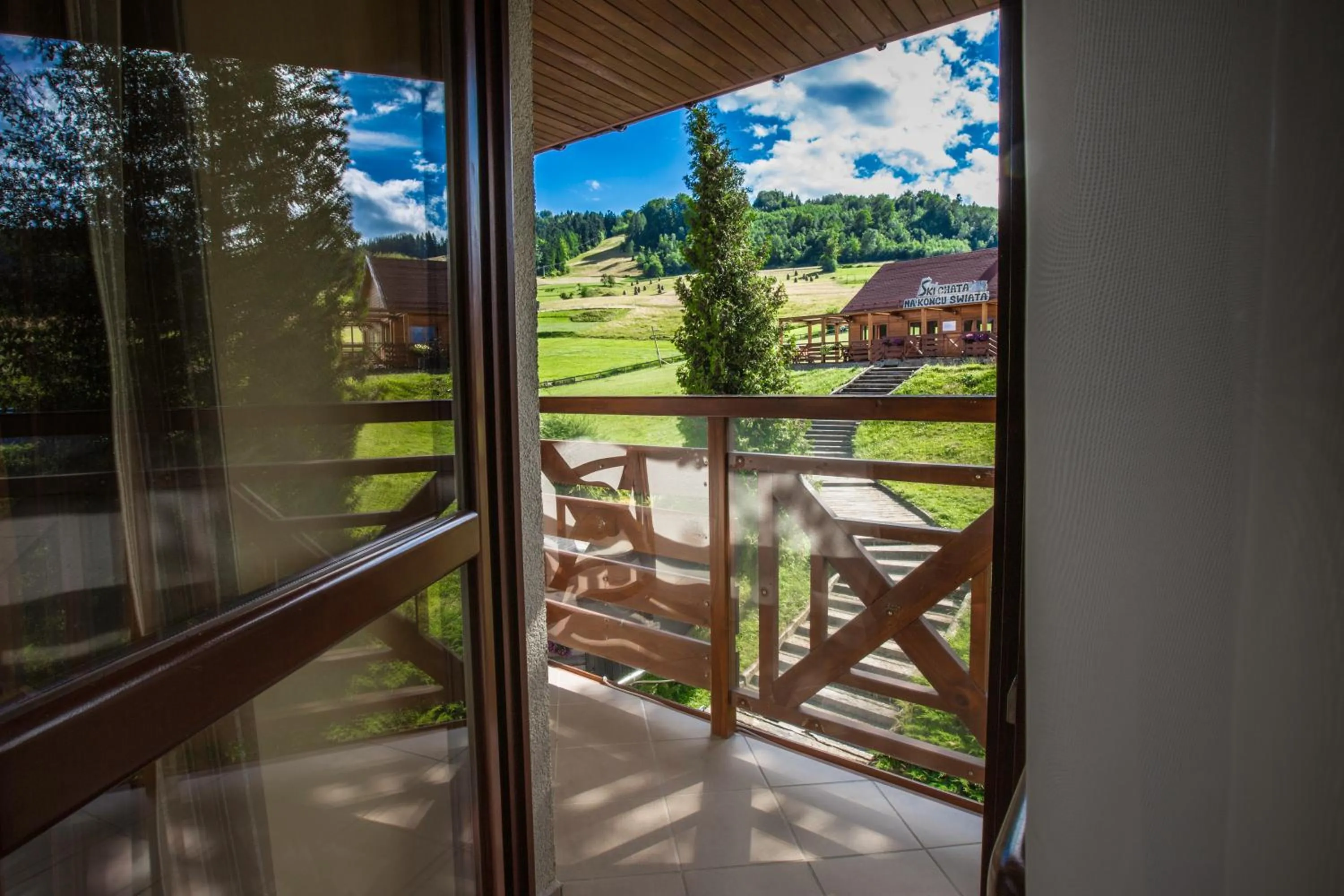 Mountain view in Ski Hotel