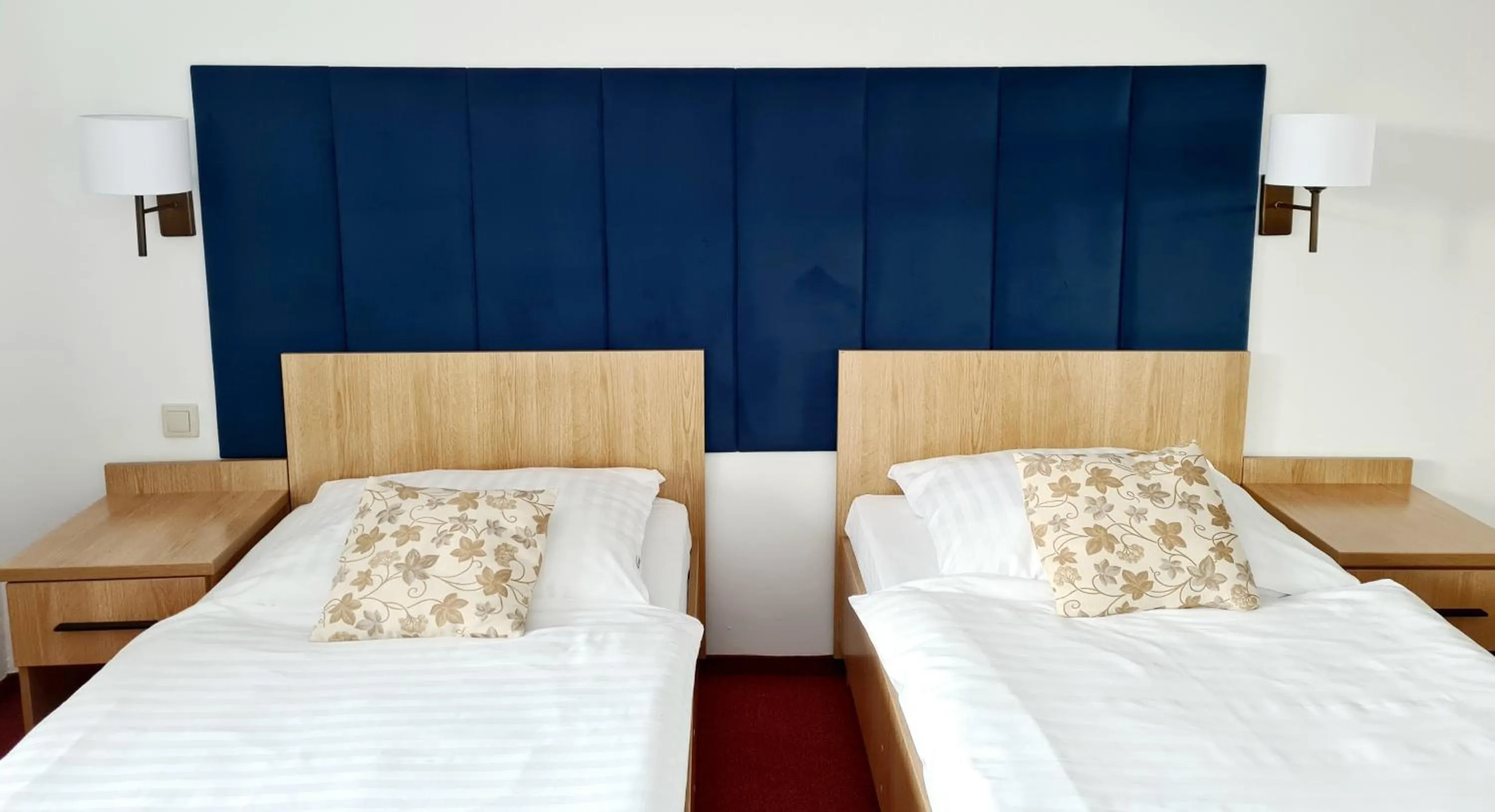 Bed in Ski Hotel