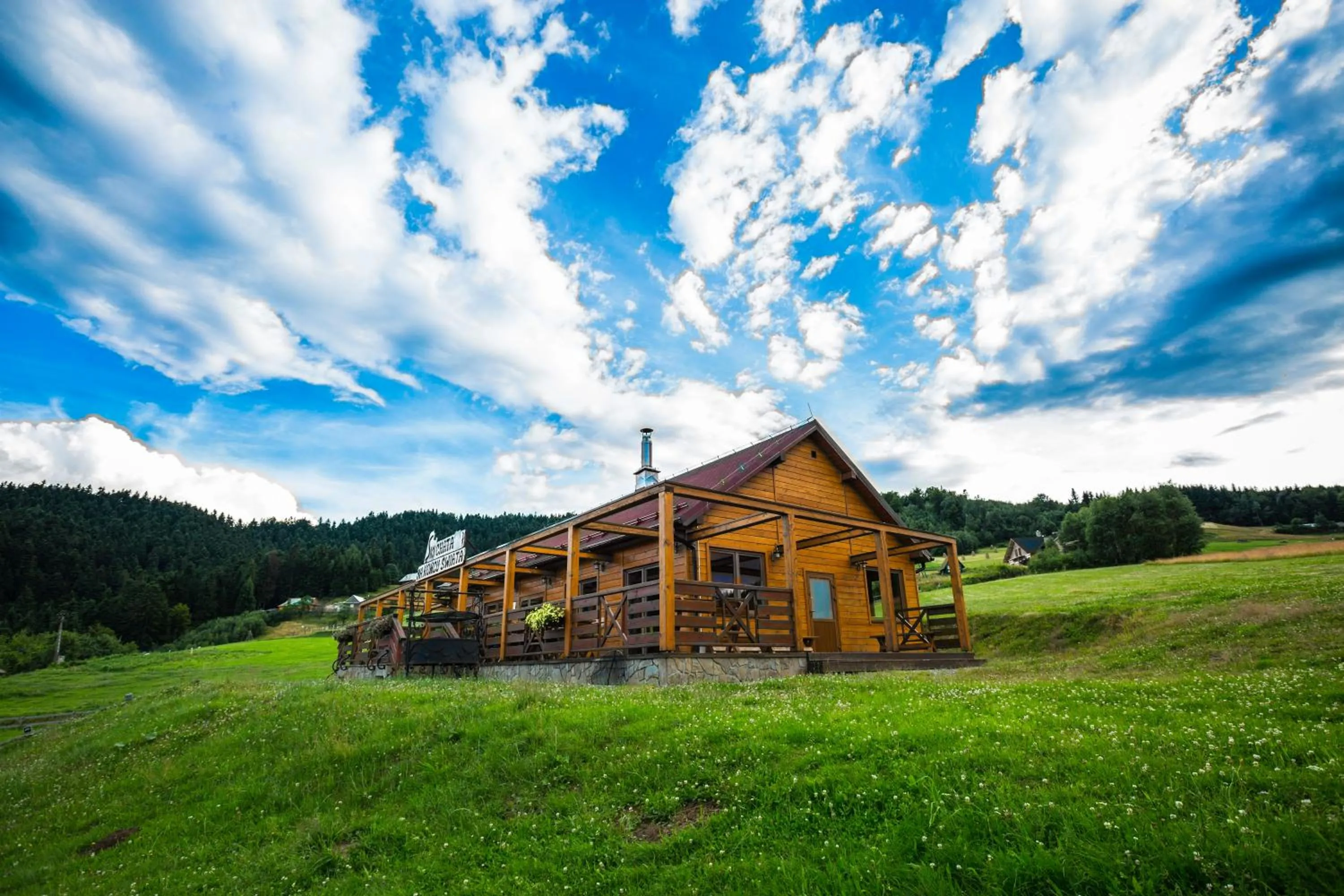 Property building in Ski Hotel