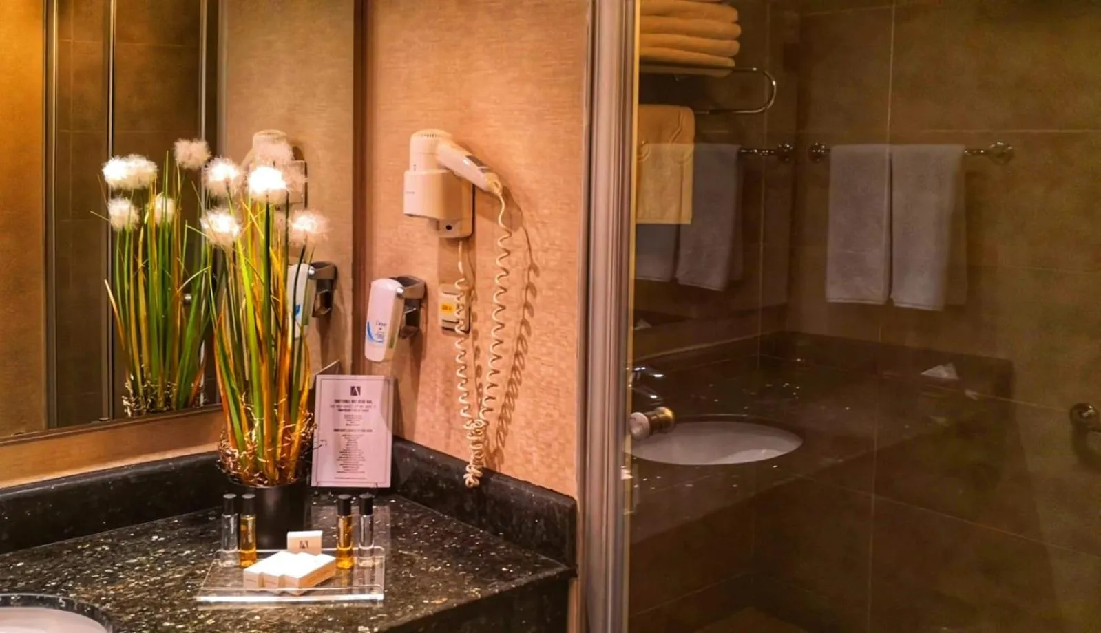 Shower in Hotel Anatolia