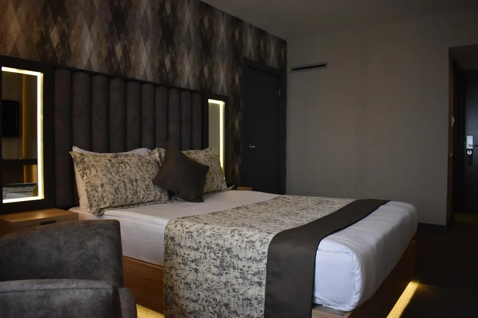 Bed in Hotel Anatolia