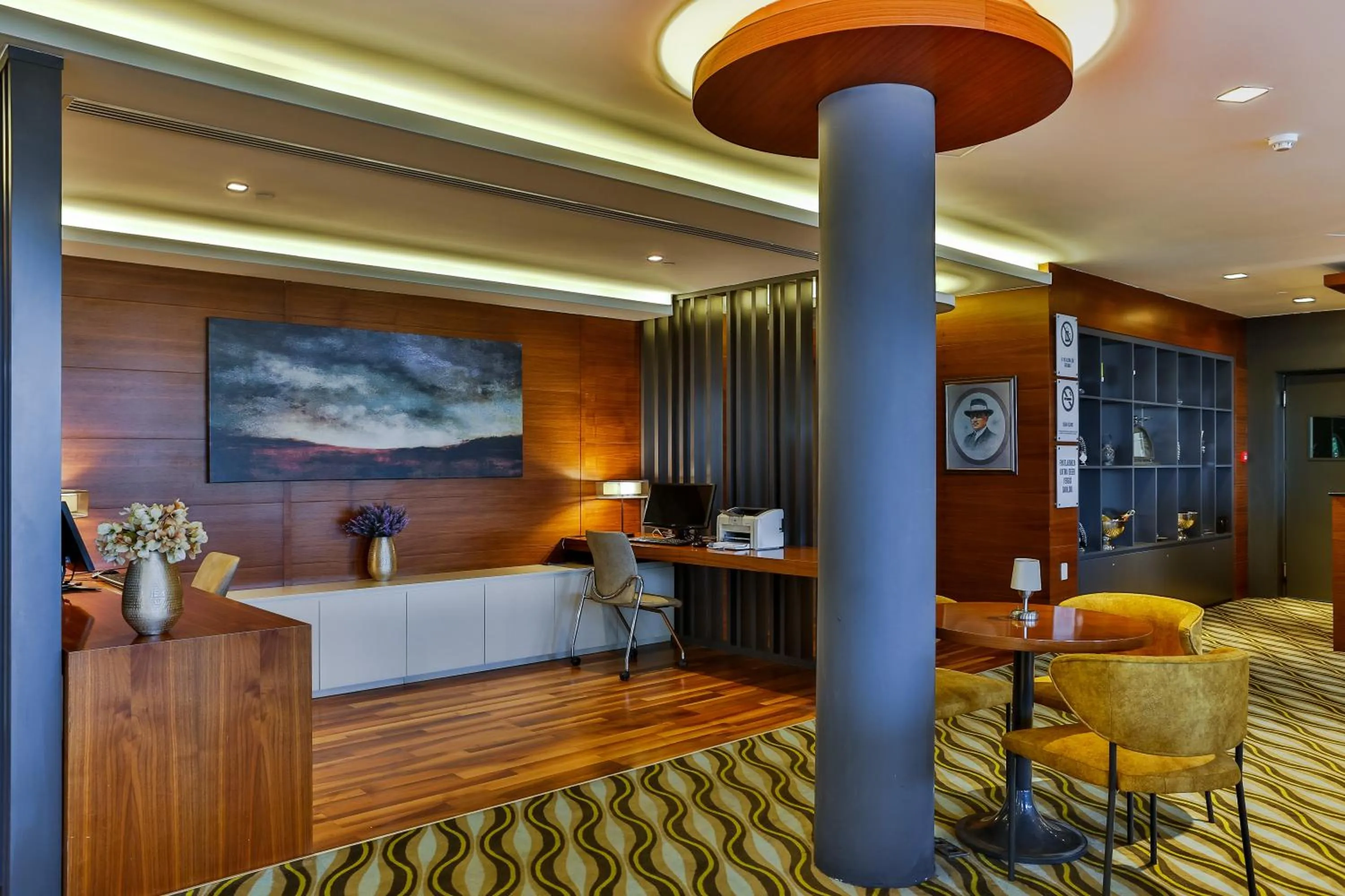 Lobby or reception in Hotel Anatolia