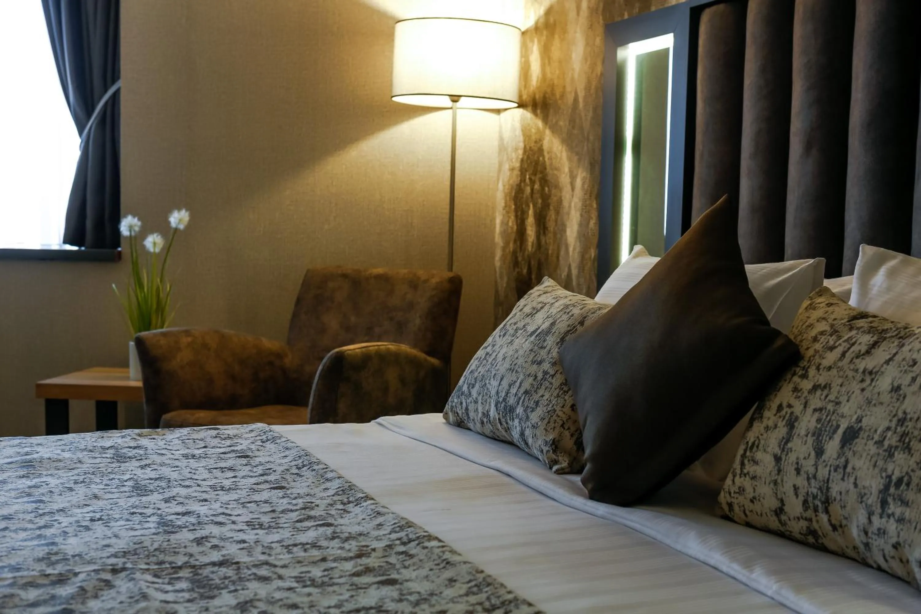 Bed in Hotel Anatolia