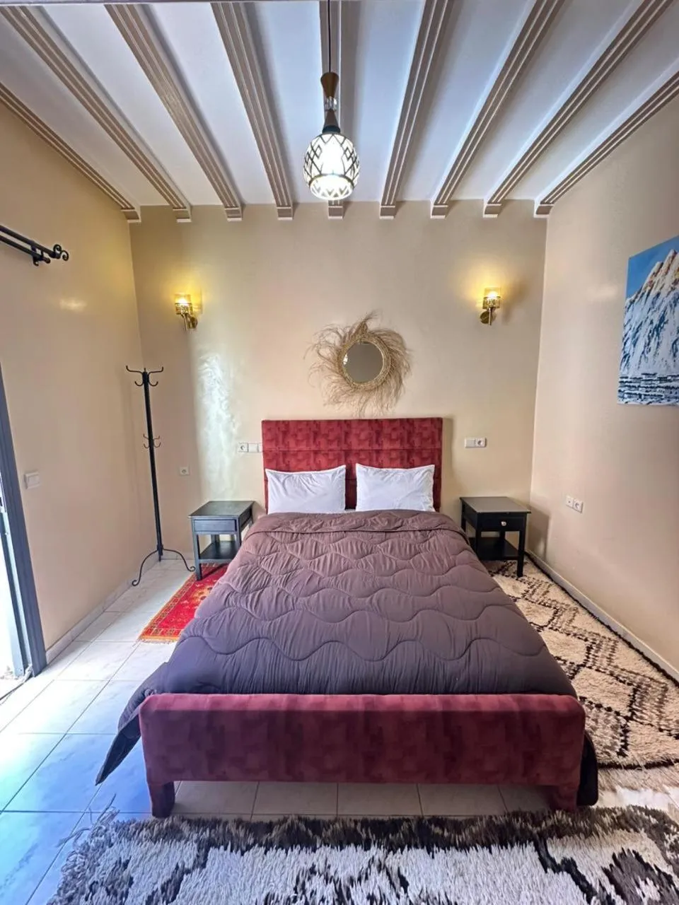 Bed in Hôtel Zaghro