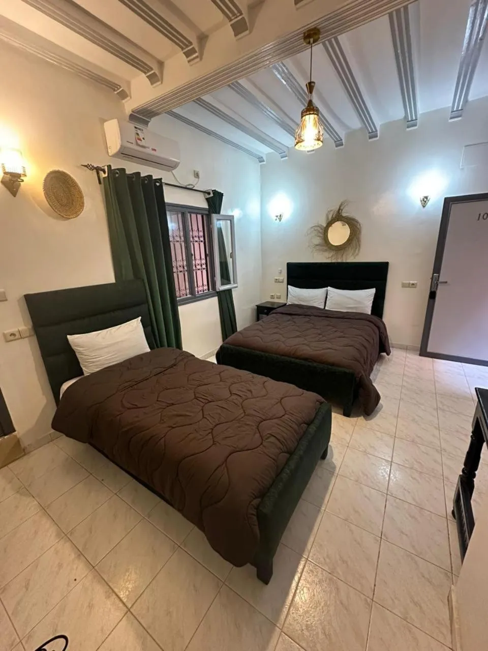 Bed in Hôtel Zaghro