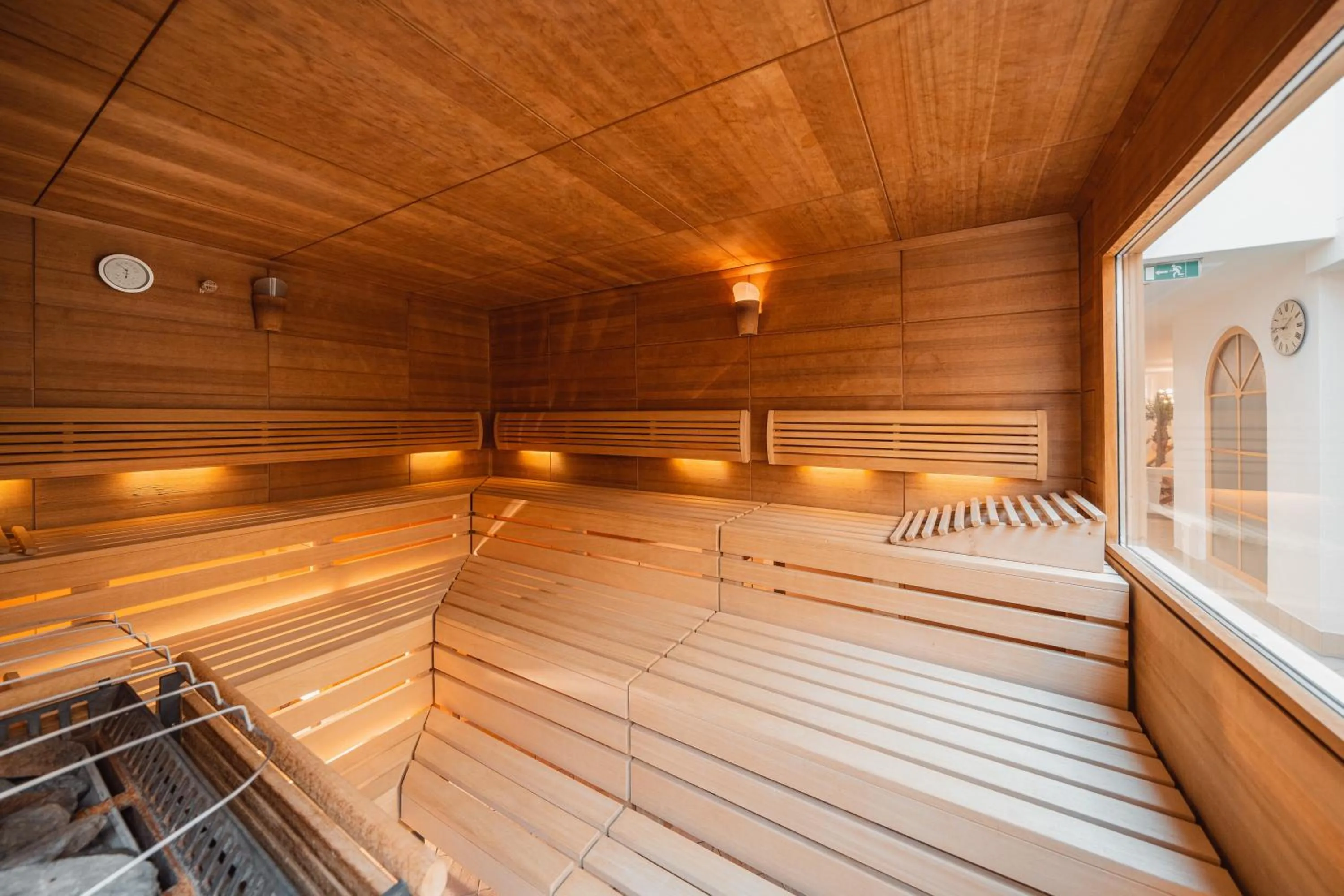 Sauna in Hotel Jagdhaus Monzabon