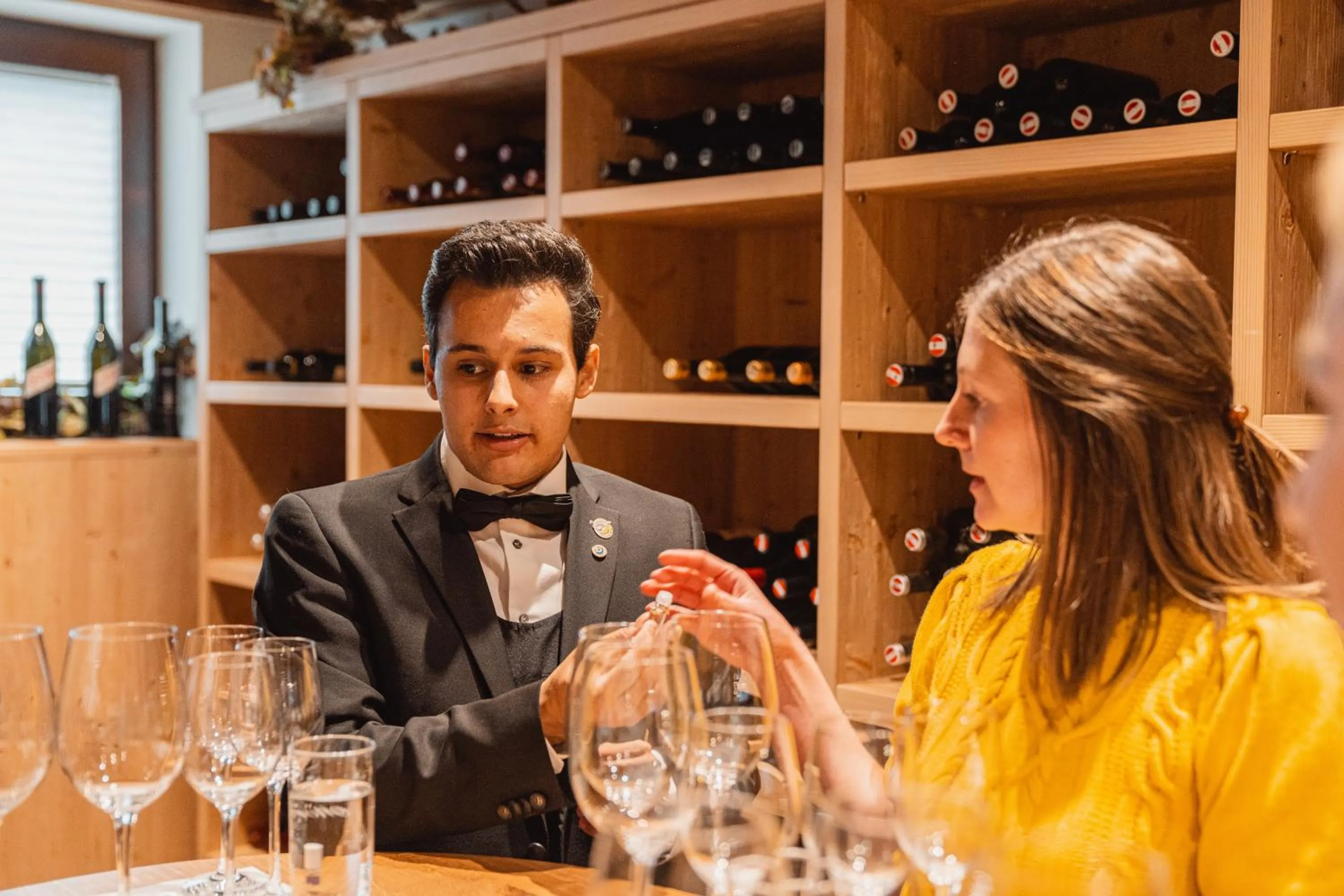 Lounge or bar in Hotel Jagdhaus Monzabon