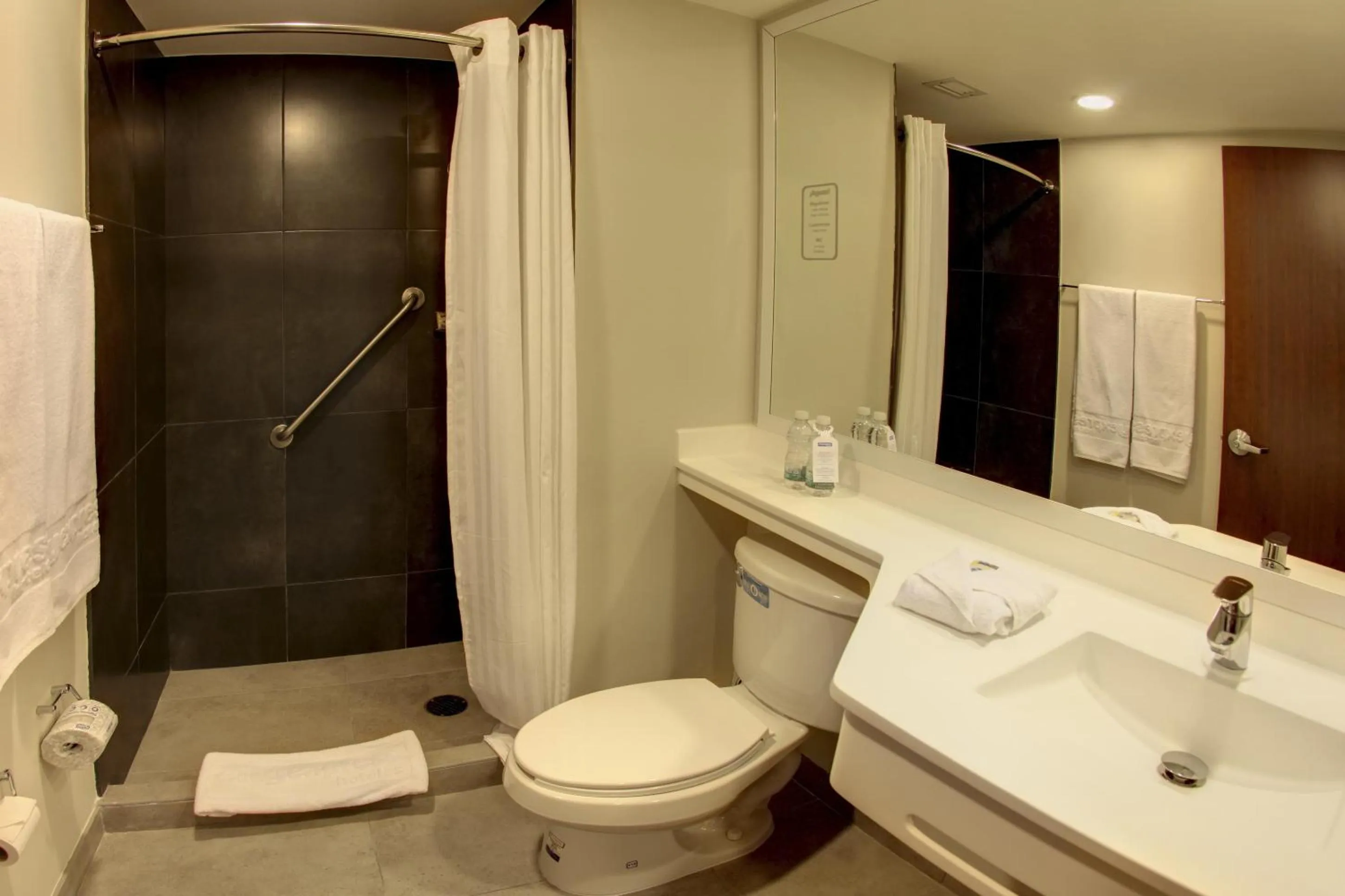 Bathroom in City Express Plus by Marriott Medellín Colombia