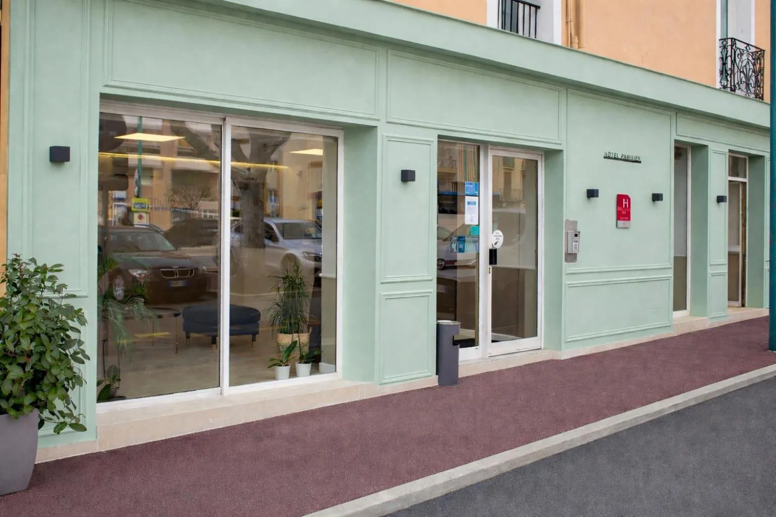 Off site in Hotel Parisien