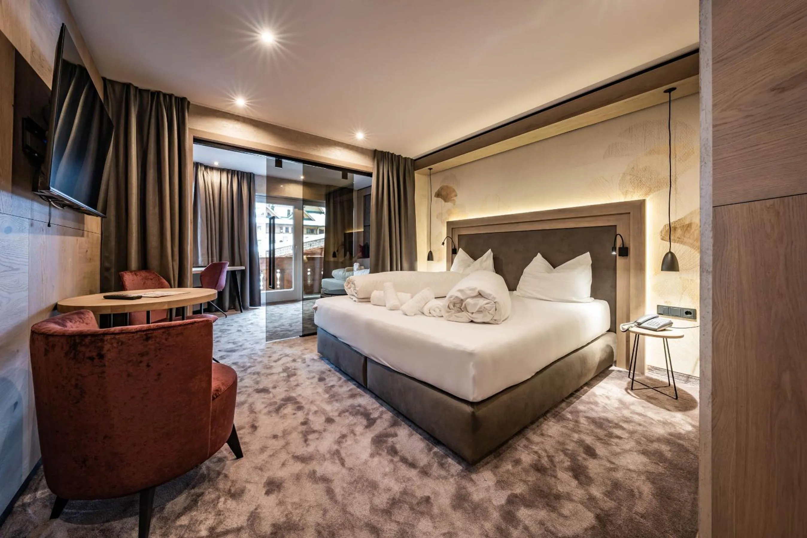 Bed in Hotel Gasthof Brücke