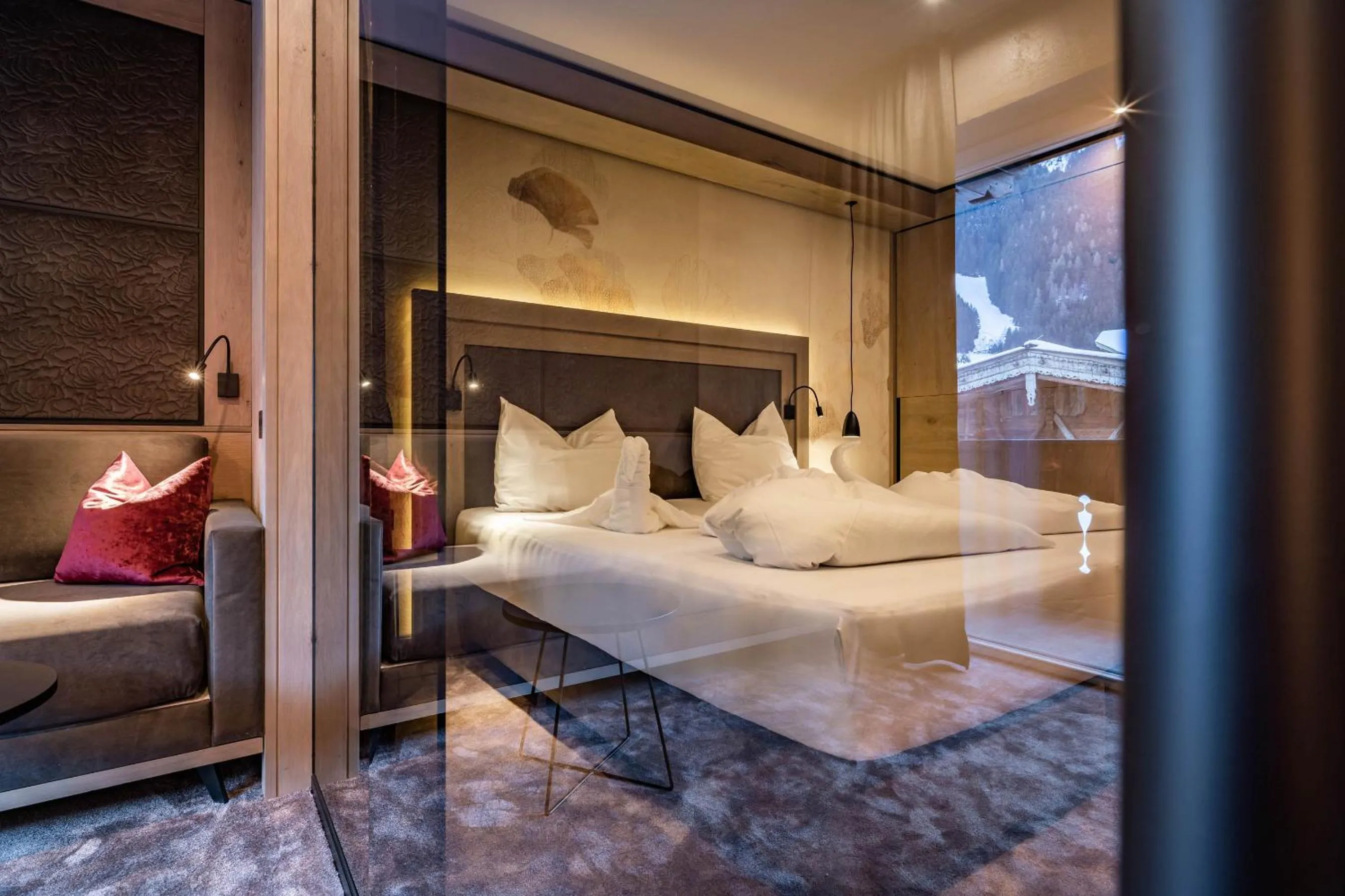 Bed in Hotel Gasthof Brücke