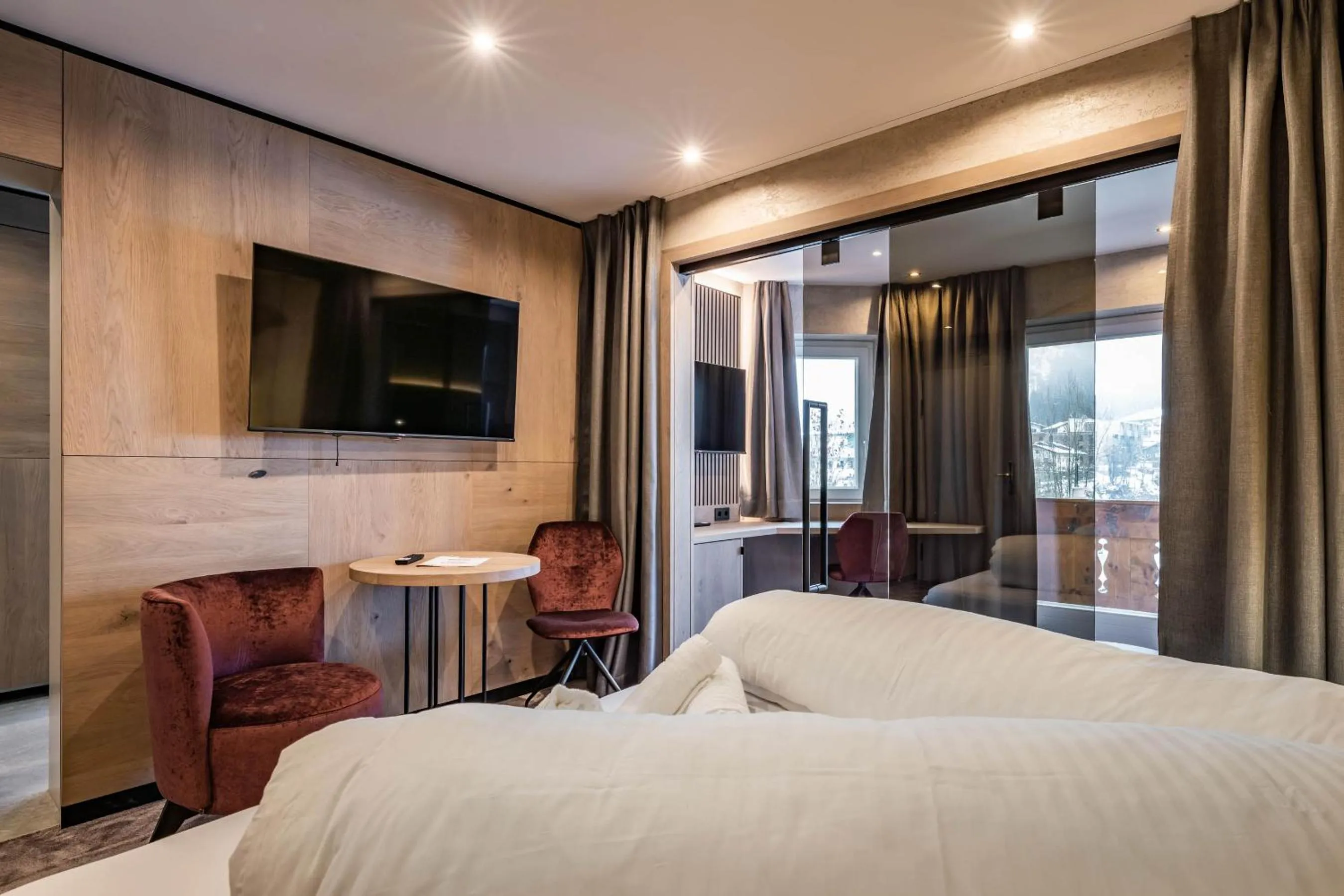 Bed in Hotel Gasthof Brücke