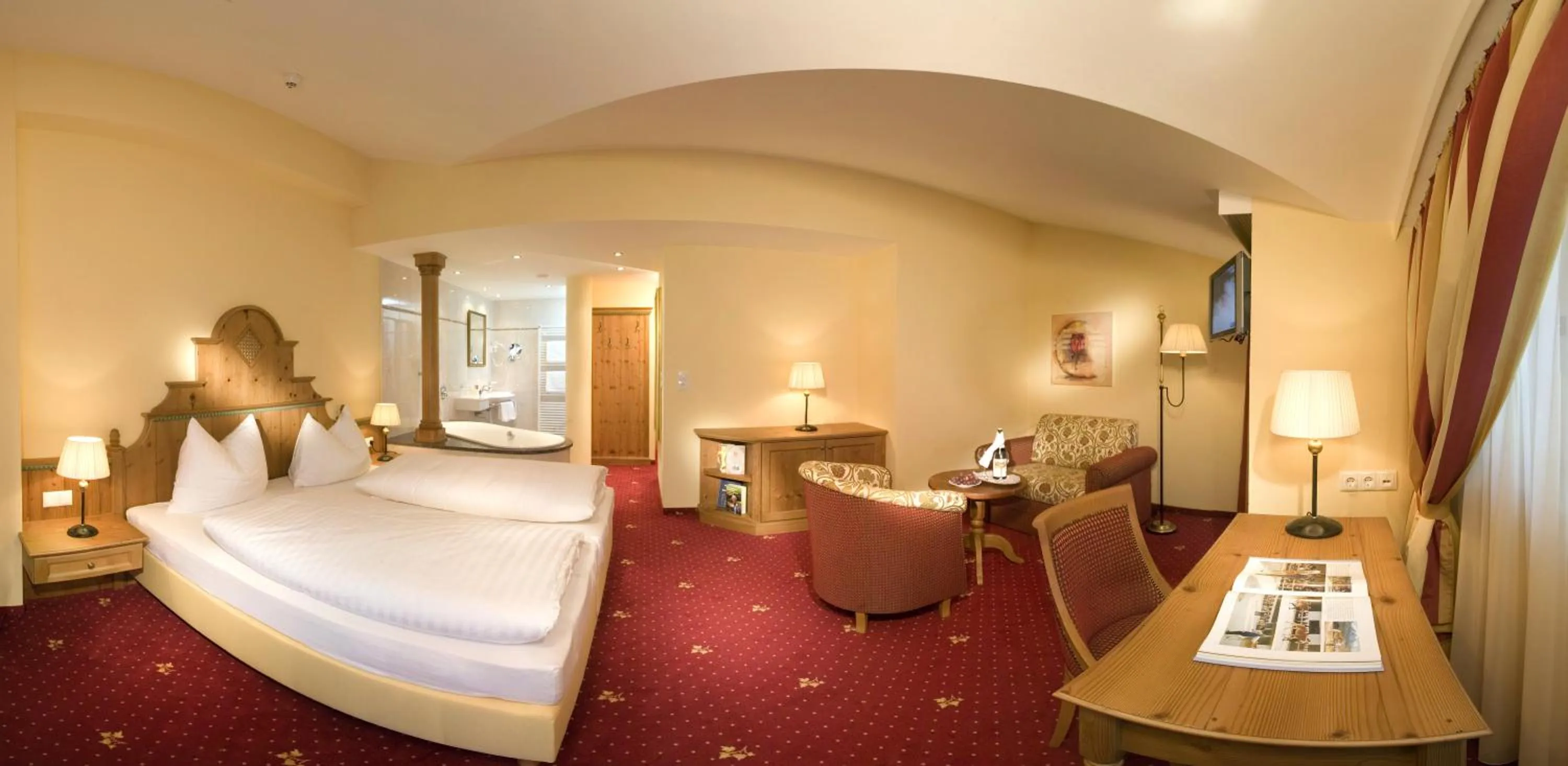 Photo of the whole room, Bed in Hotel Gasthof Brücke