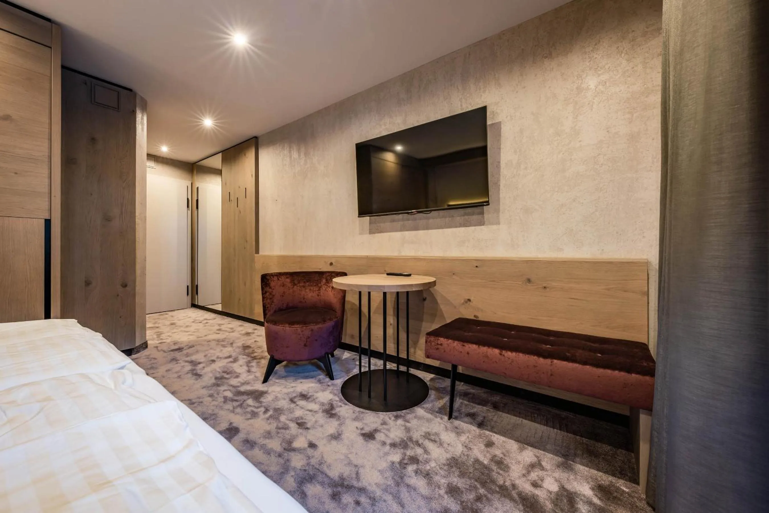 Bed in Hotel Gasthof Brücke