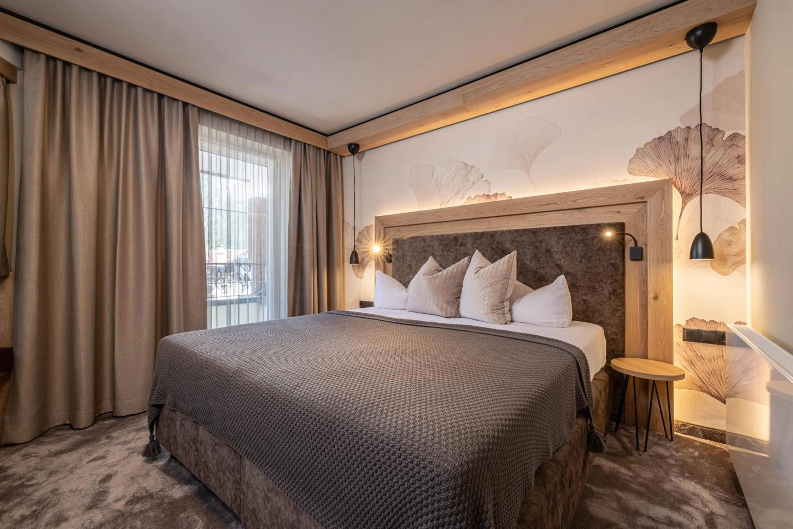 Bed in Hotel Gasthof Brücke