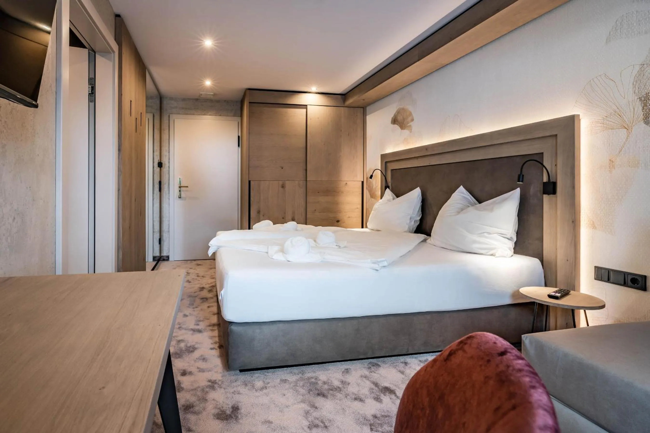 Bed in Hotel Gasthof Brücke