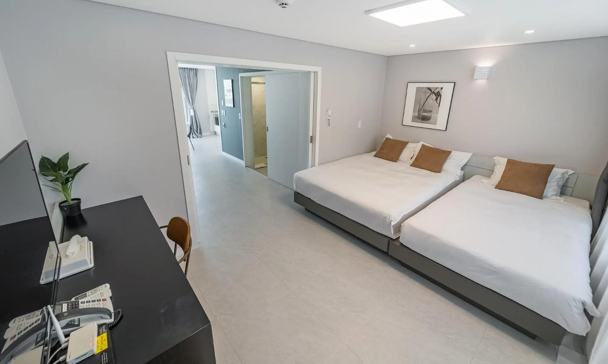 Bed in Arte Resort Spa & Pool Villa