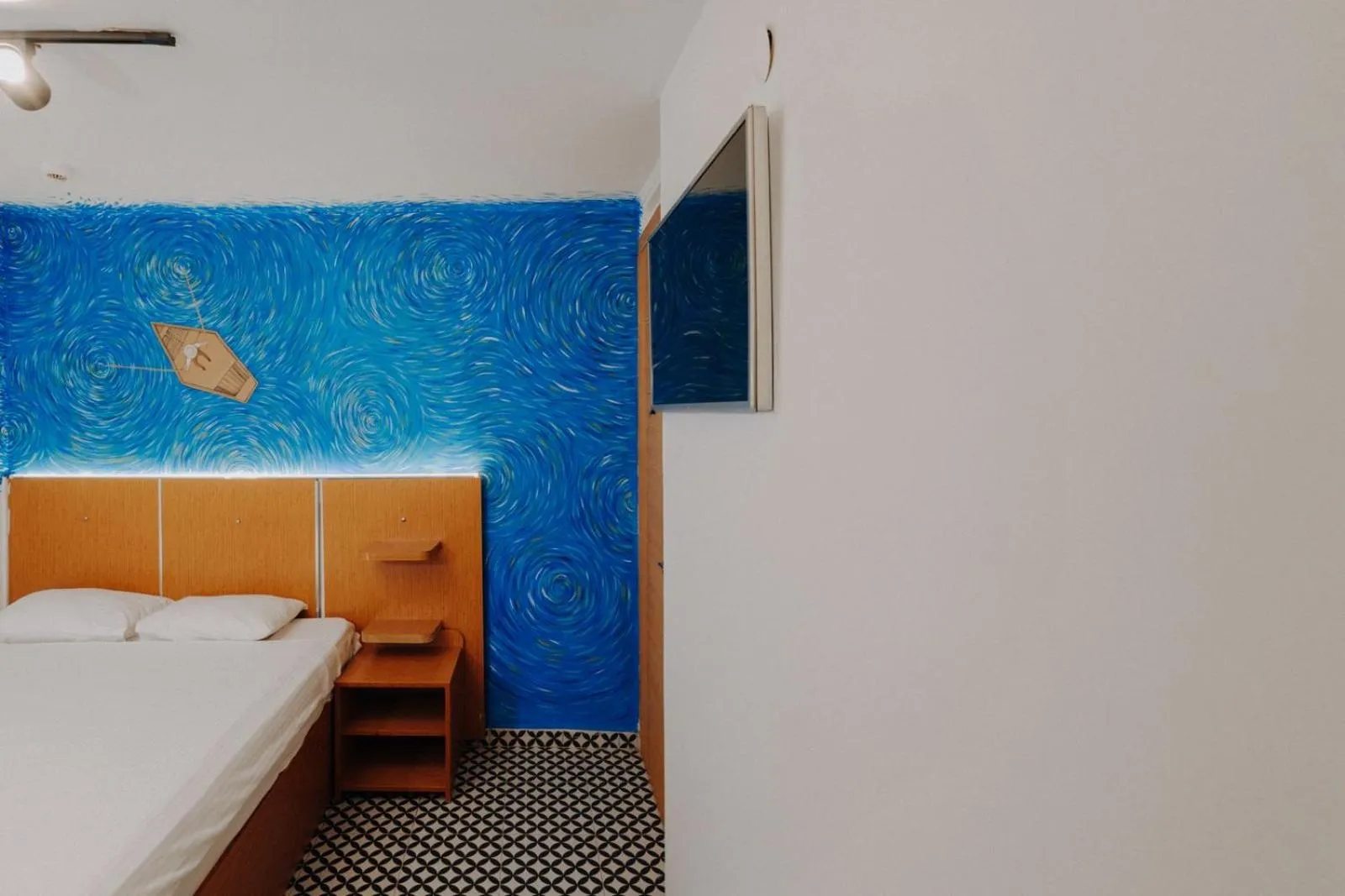 Bed in Deniz Pansiyon