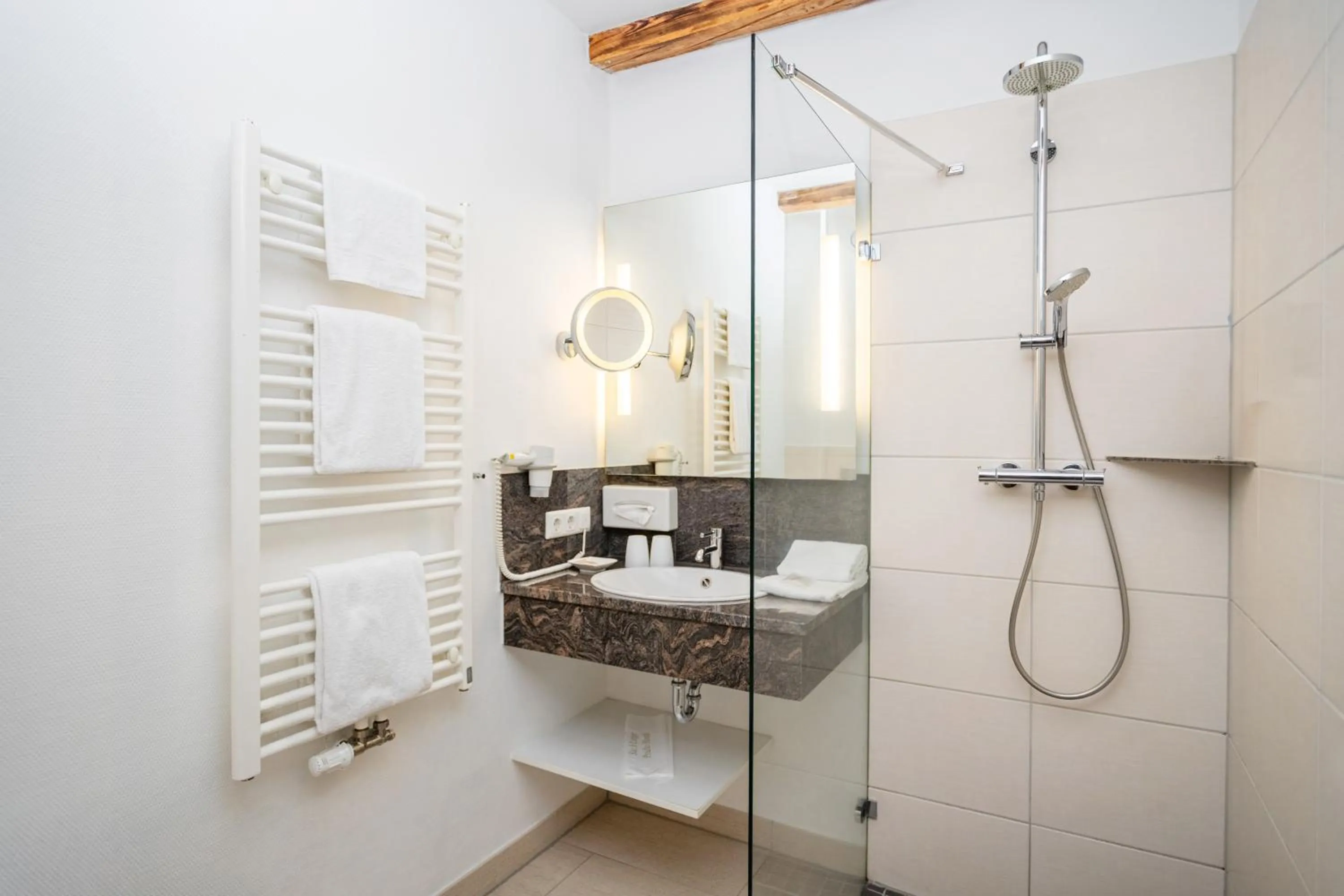 Shower in Golfpark Strelasund