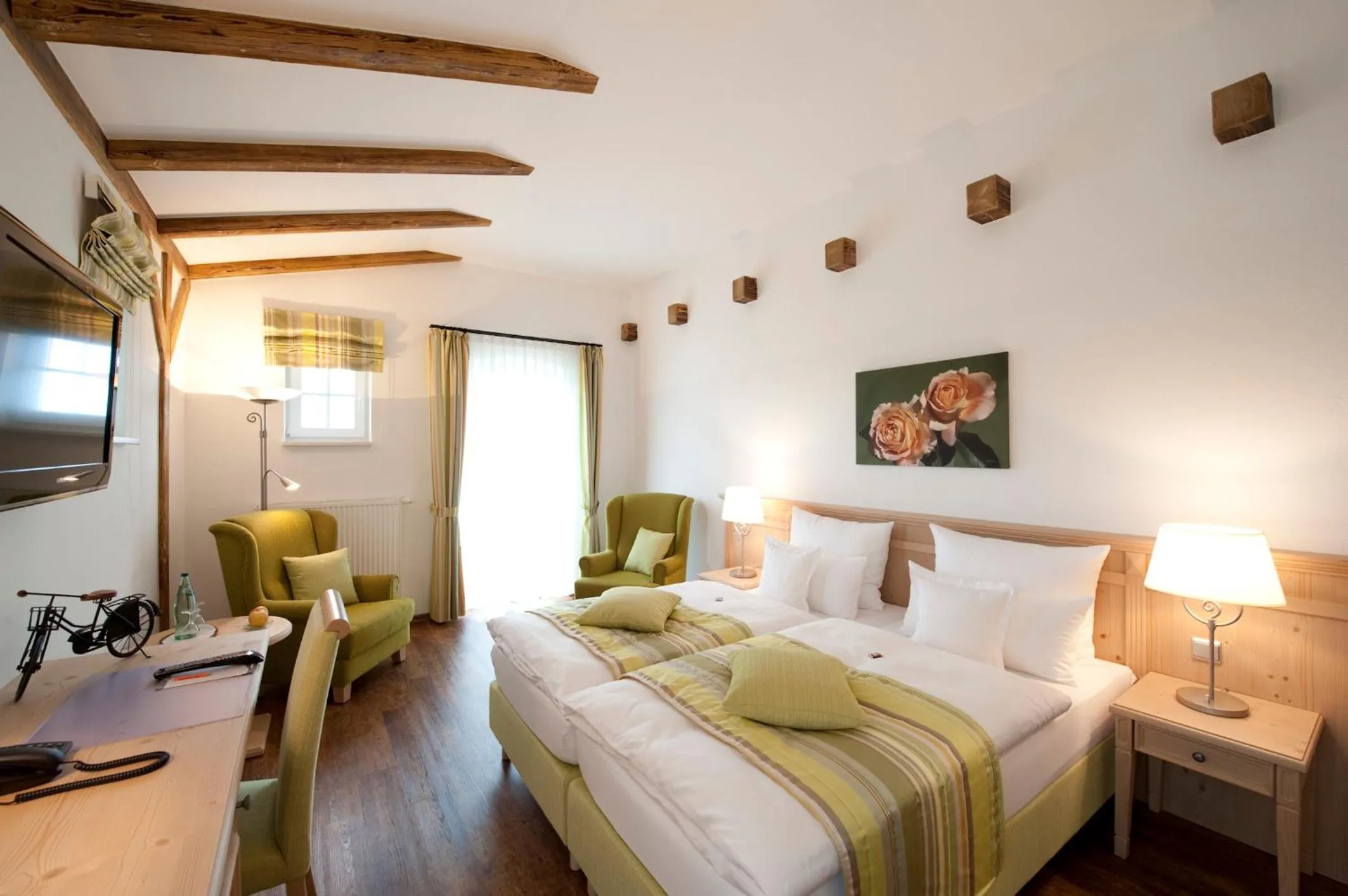 Photo of the whole room, Bed in Golfpark Strelasund