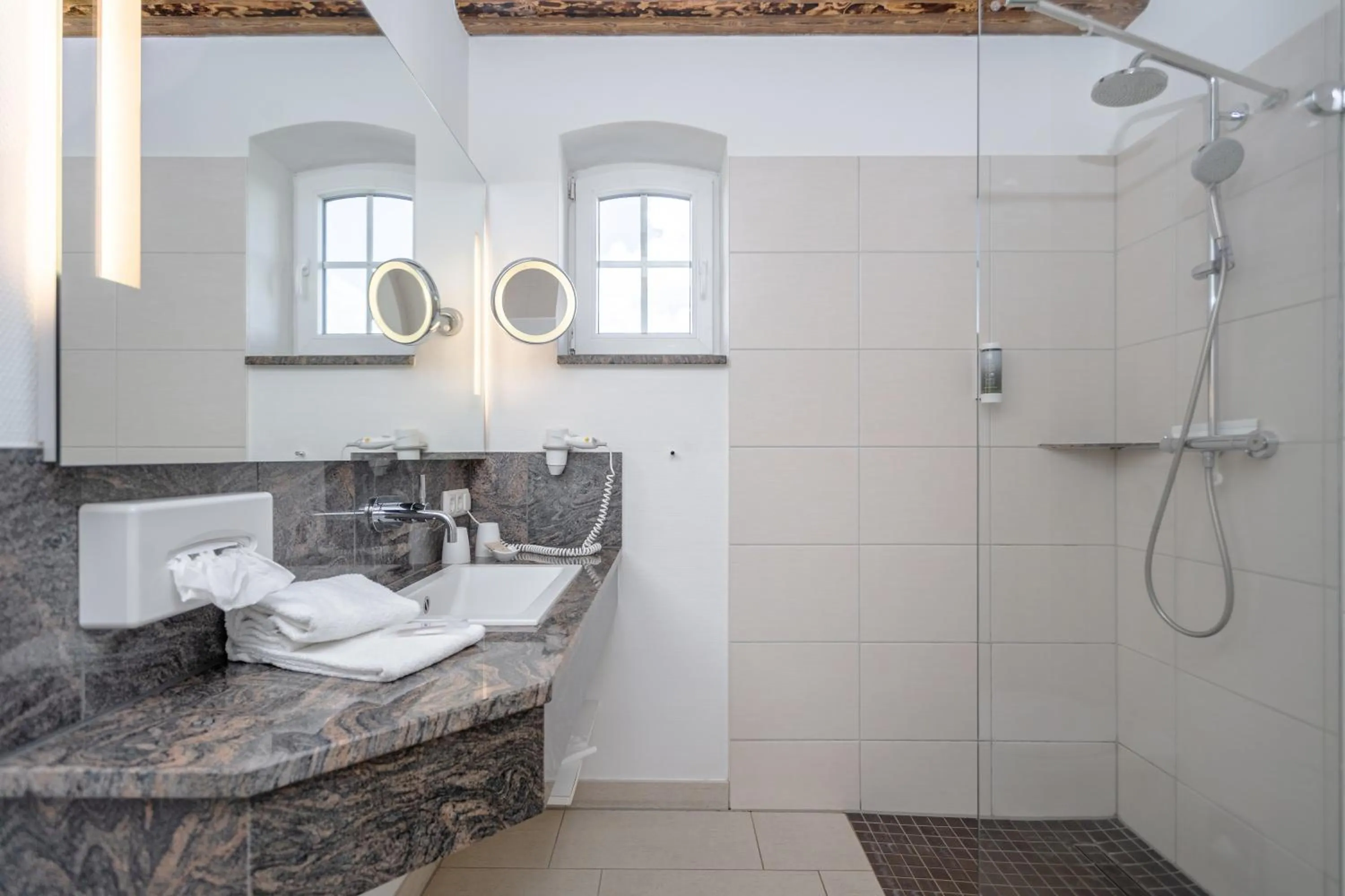 Shower in Golfpark Strelasund