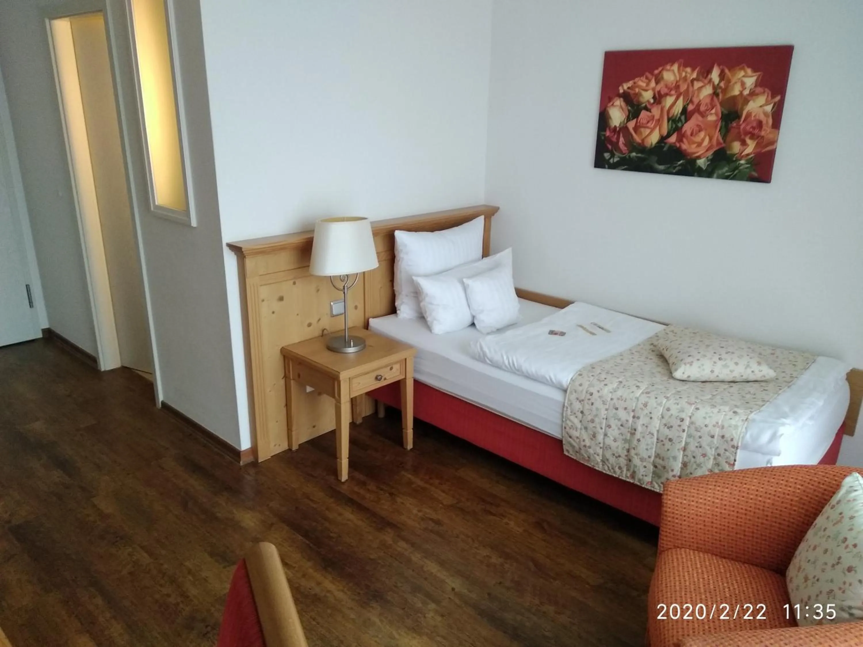 Photo of the whole room, Bed in Golfpark Strelasund