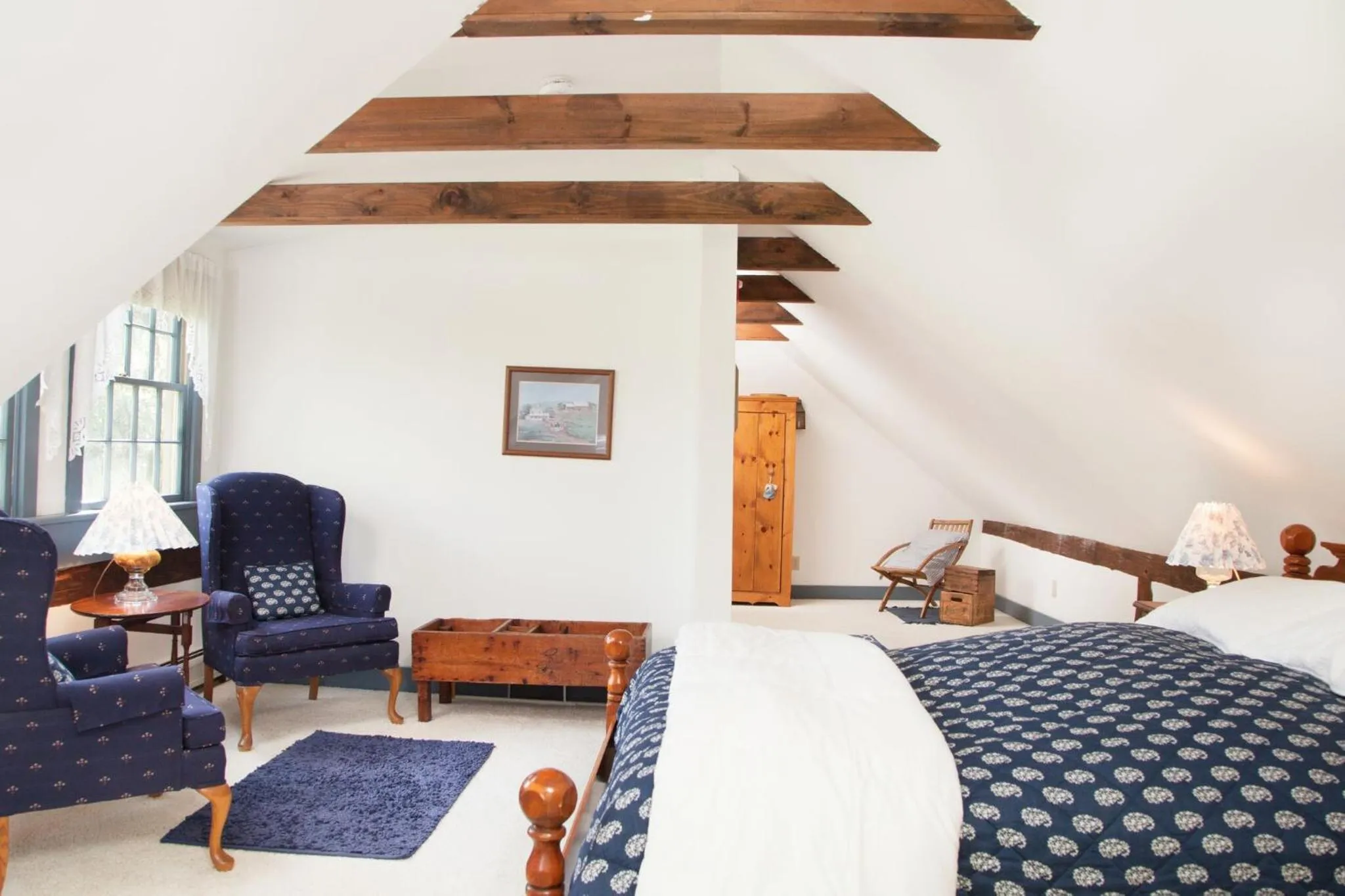 Bed in The Featherbed Inn & Nordic Spa