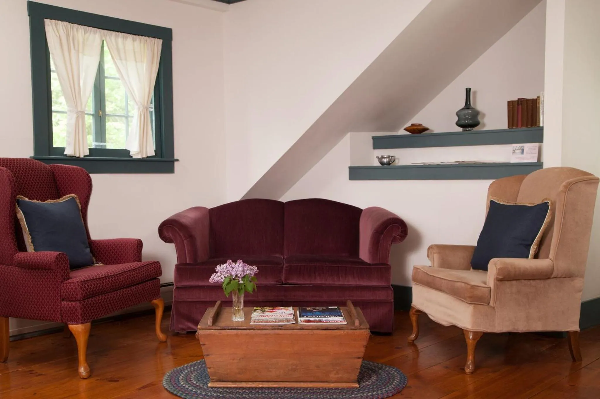 Living room in The Featherbed Inn & Nordic Spa