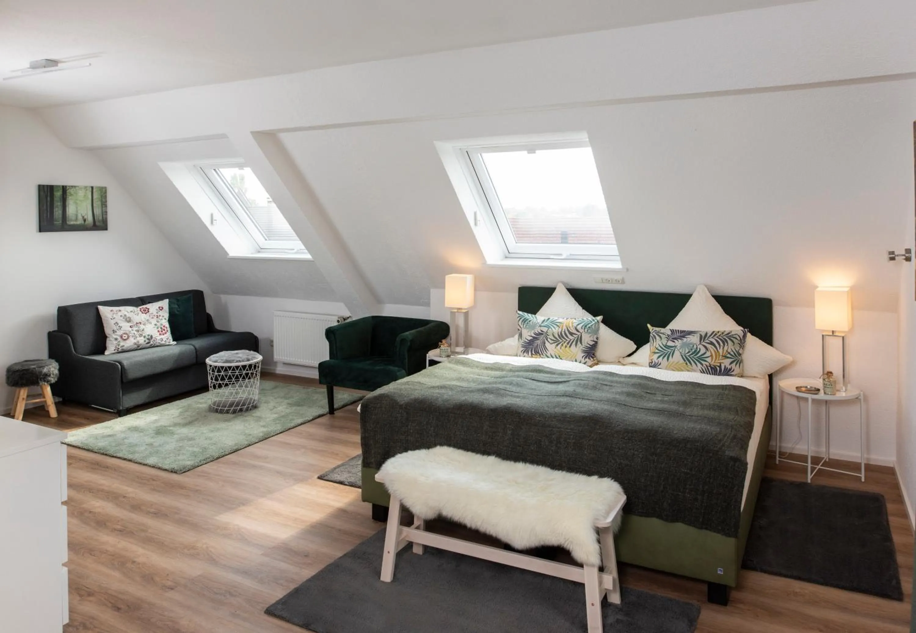 Bed in Landgasthof zur Sonne