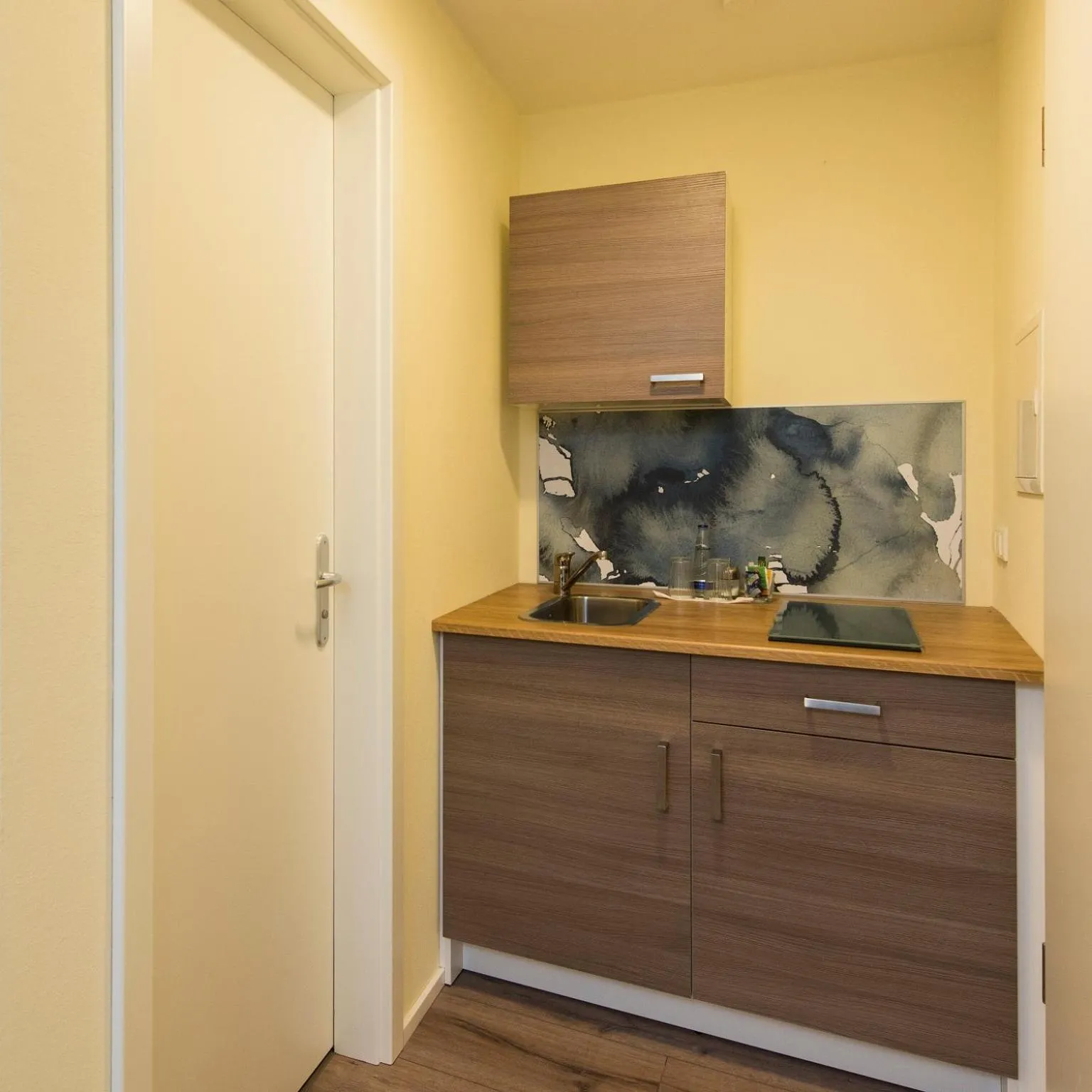 Kitchen or kitchenette in Landgasthof zur Sonne