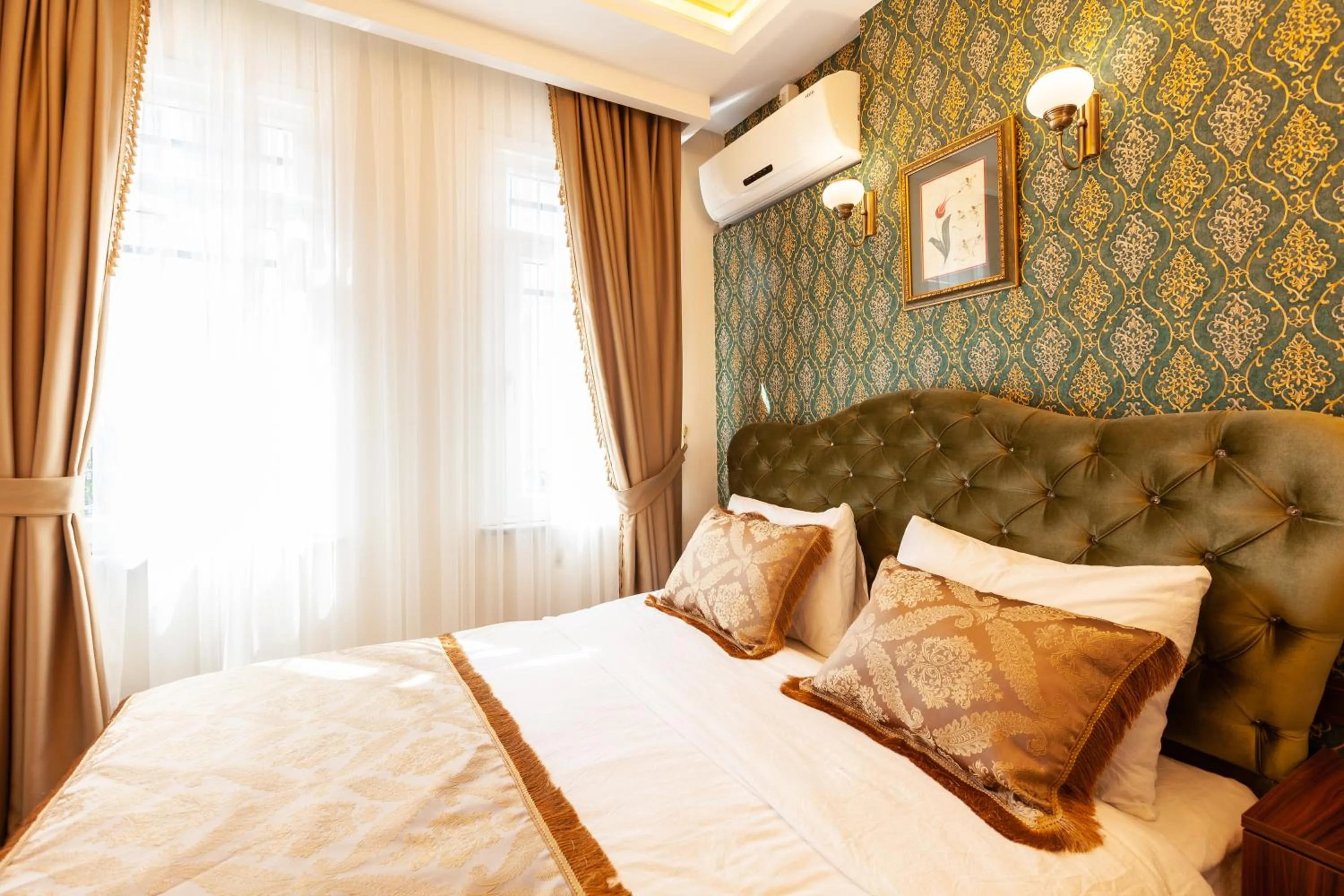 Bedroom, Bed in Rose Mansion by Otantik Suites