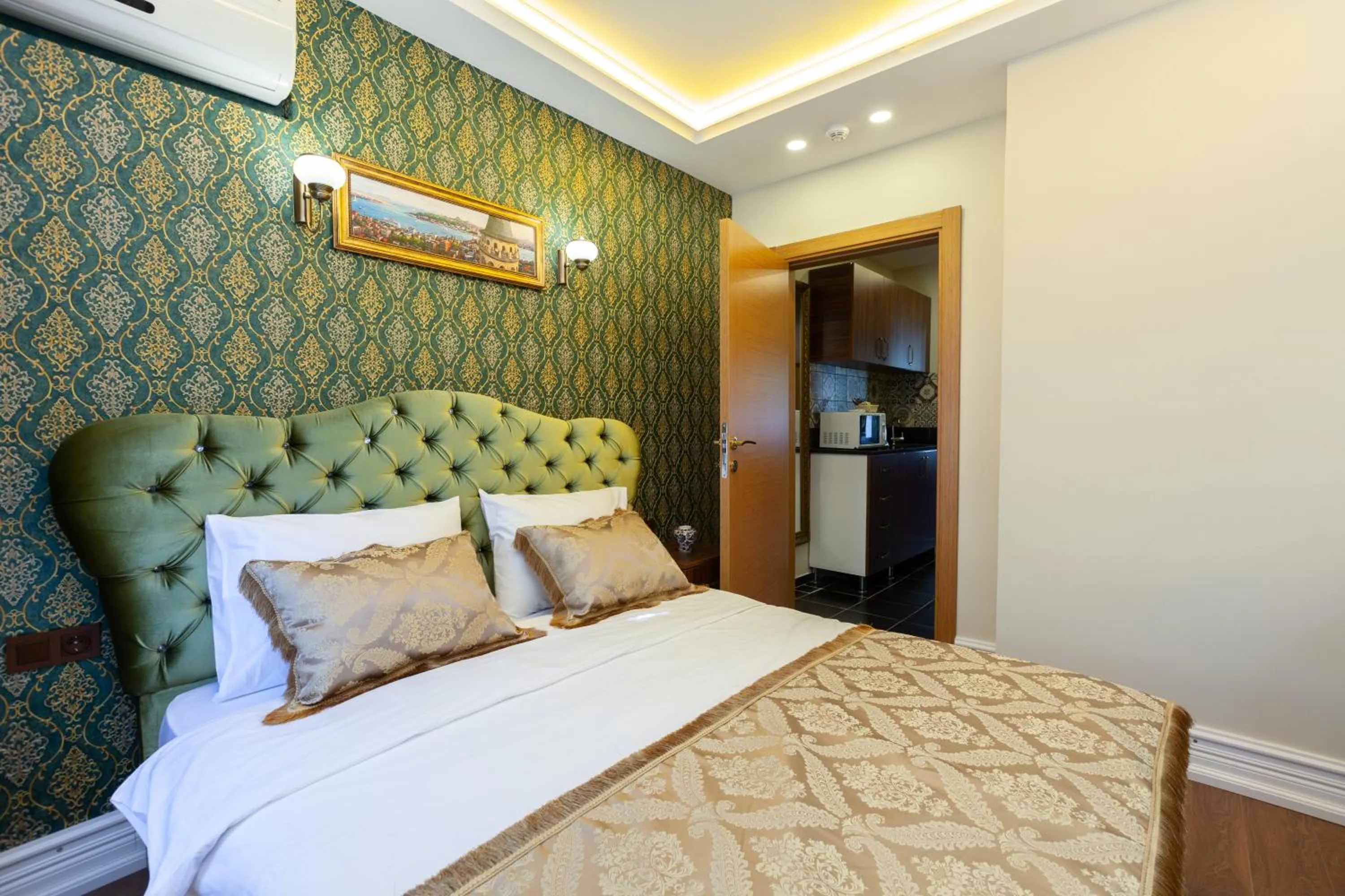 Bedroom, Bed in Rose Mansion by Otantik Suites