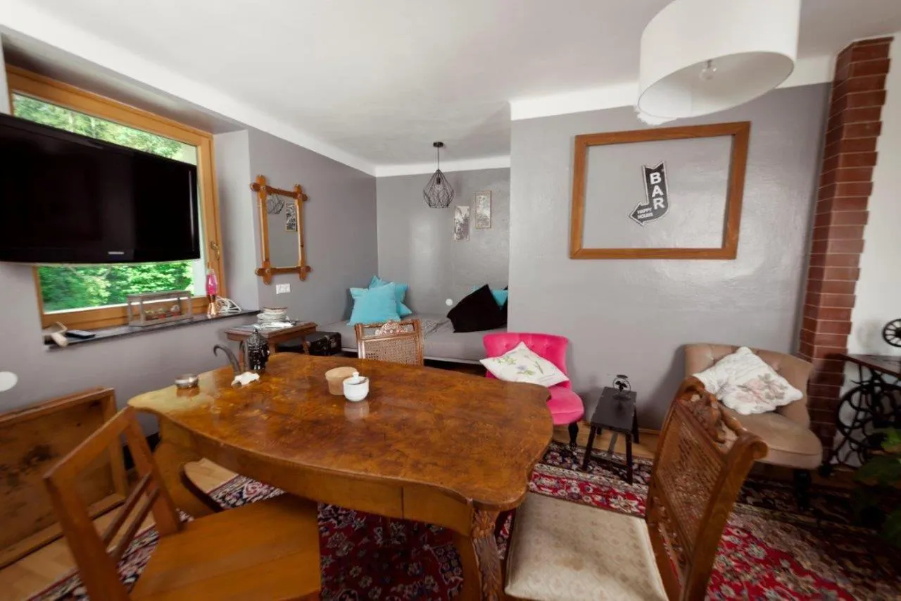 Seating area in Villa Blumegg