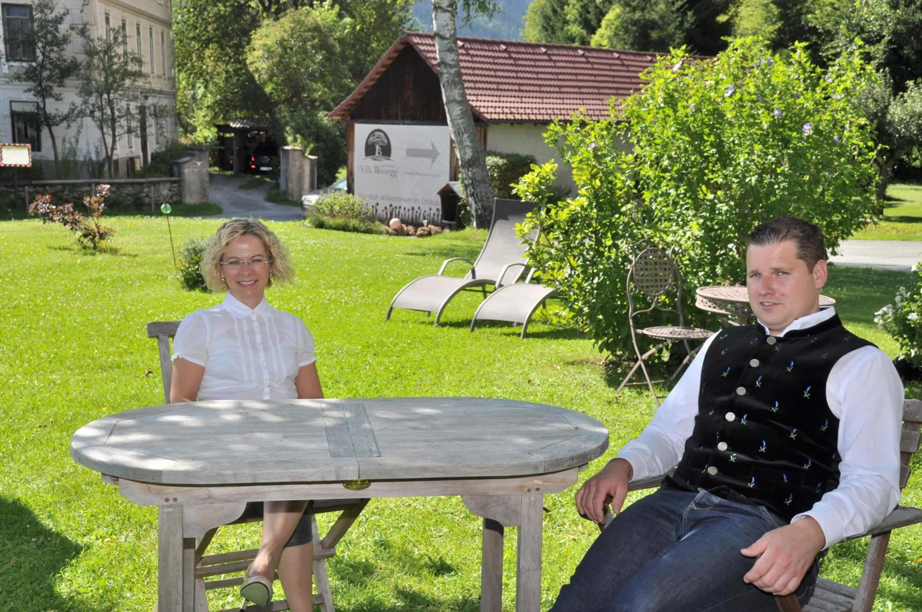 Garden in Villa Blumegg