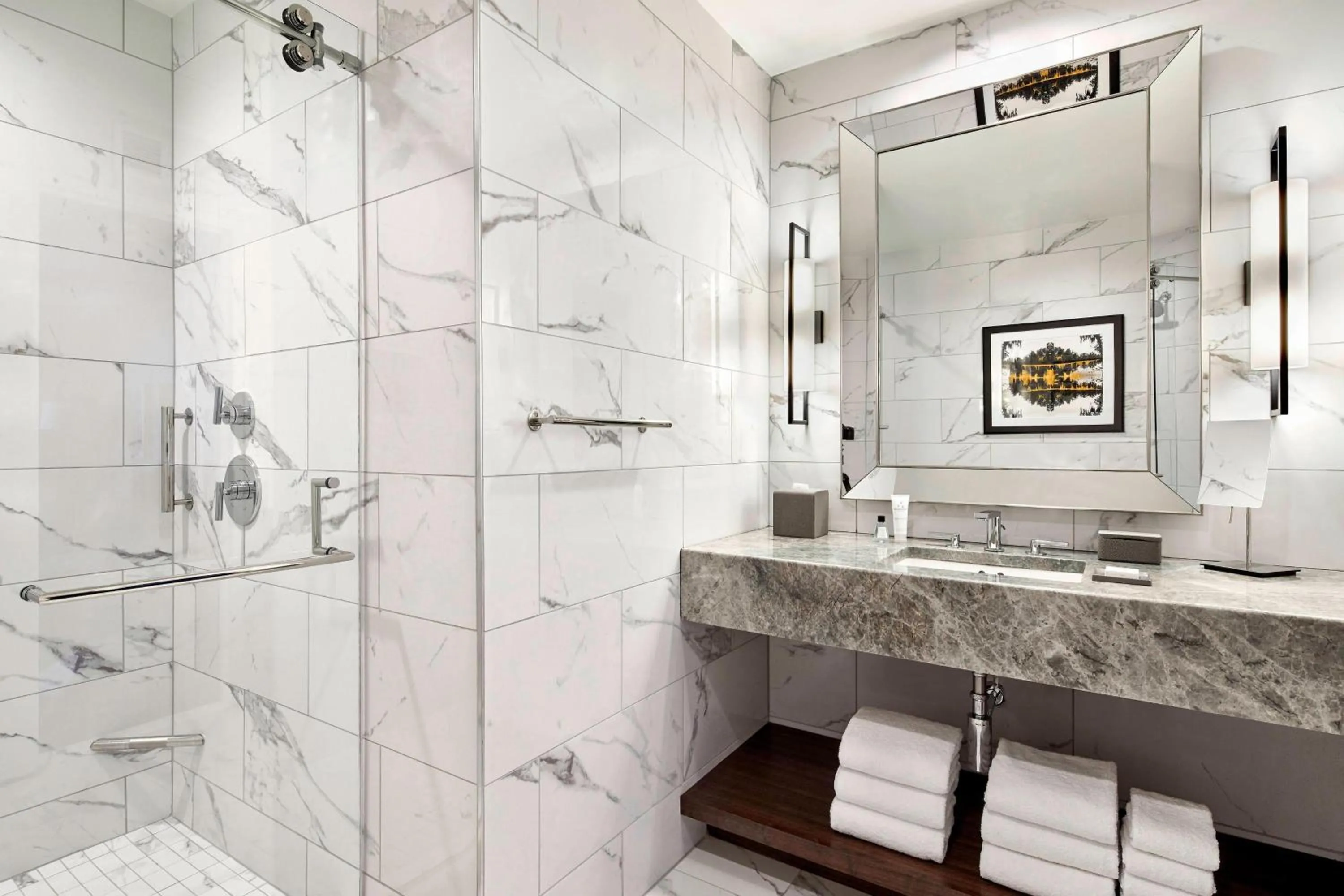 Bathroom in JW Marriott New Orleans