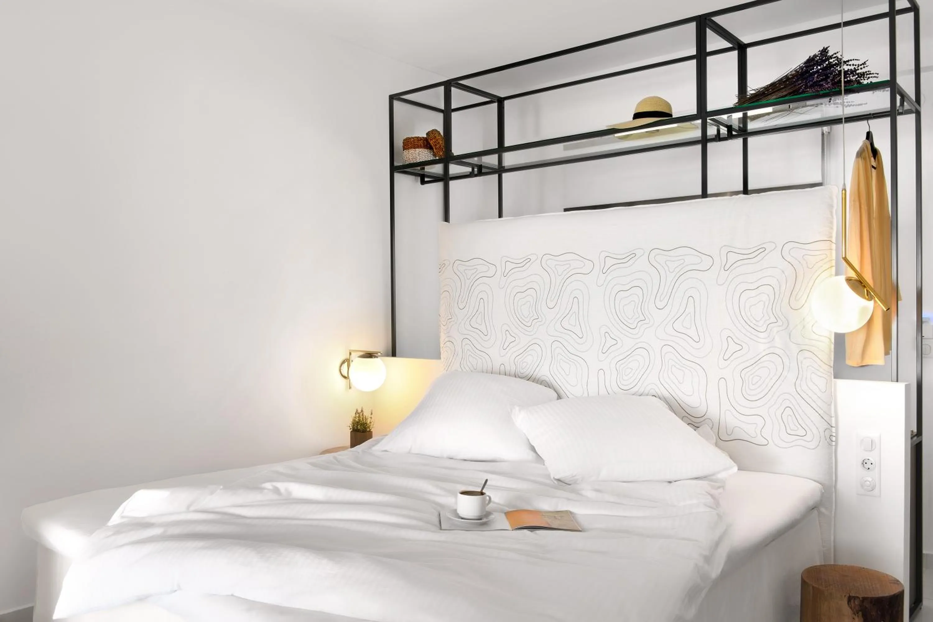 Photo of the whole room, Bed in Akrathos Beach Hotel