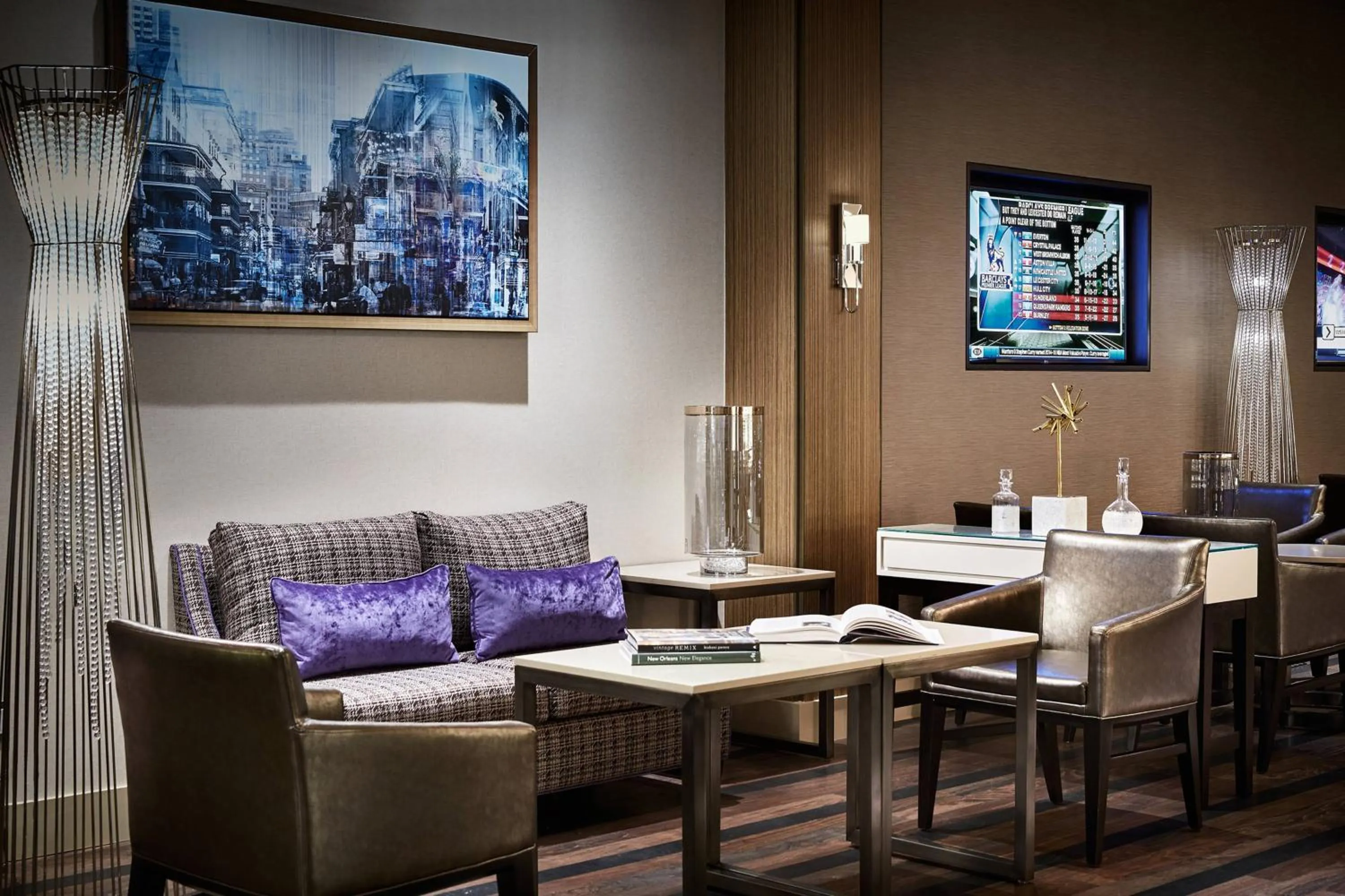 Lounge or bar in New Orleans Marriott