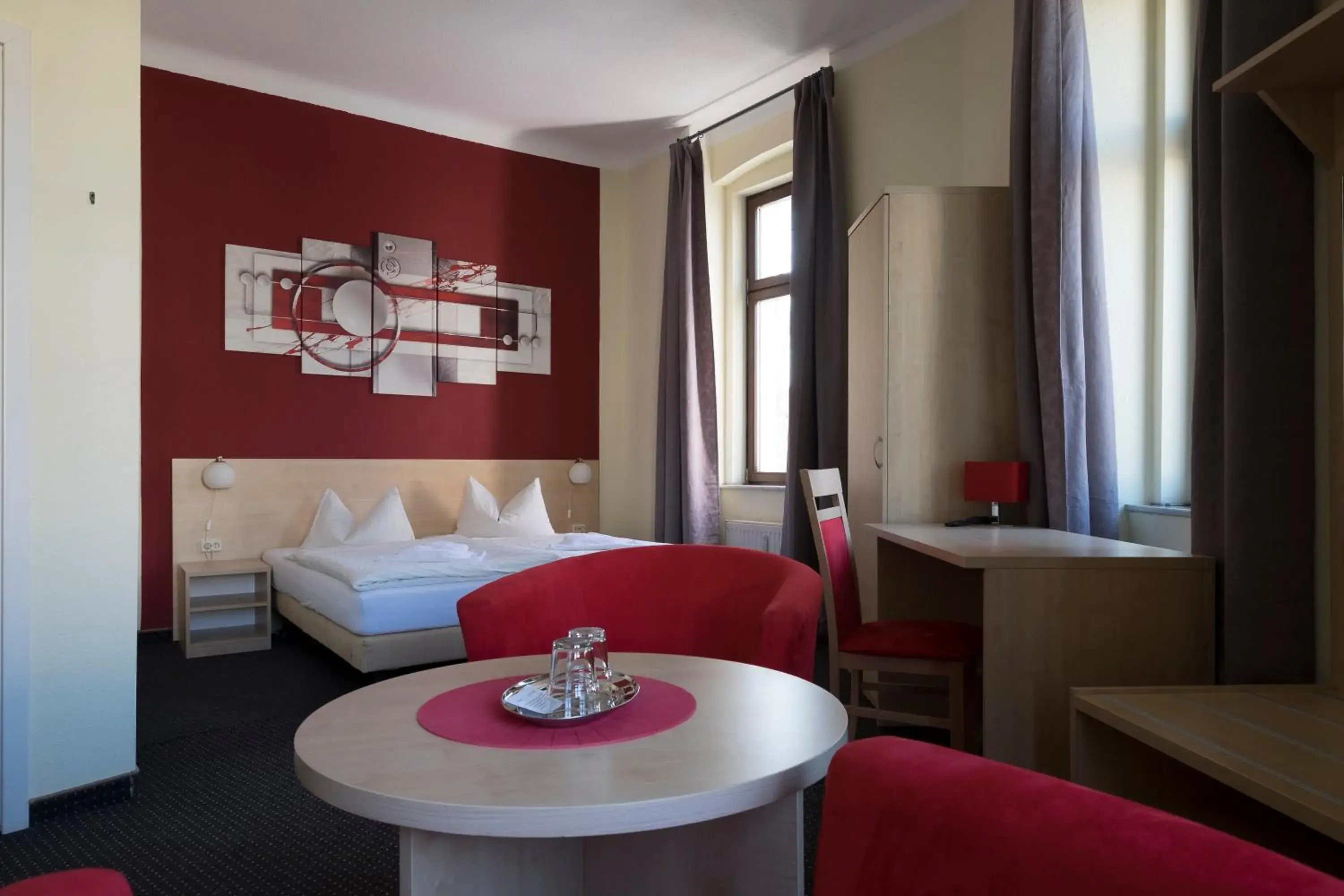 Triple Room in Gästehaus Lisakowski Pension am Brautwiesenpark Triple Room in Gästehaus Lisakowski Pension am Brautwiesenpark