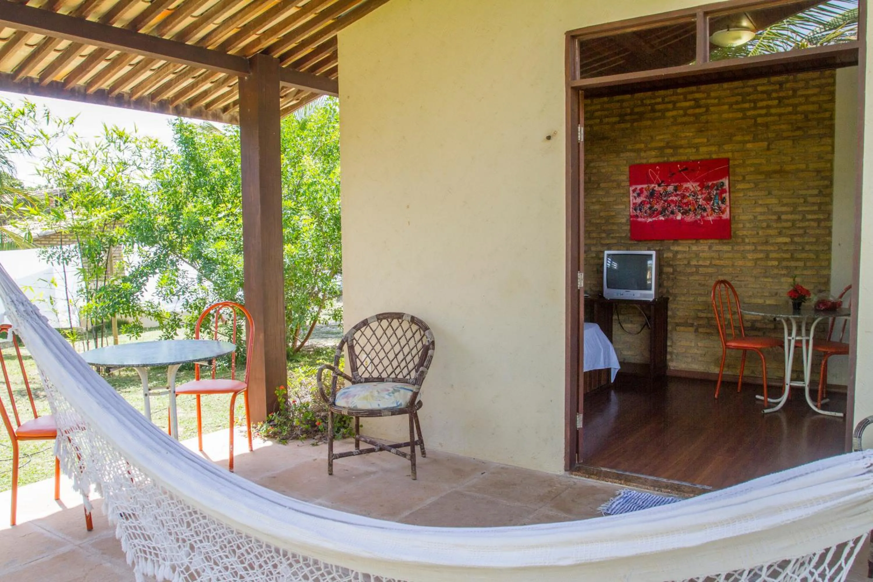 Balcony/Terrace in Pousada Império do Sol