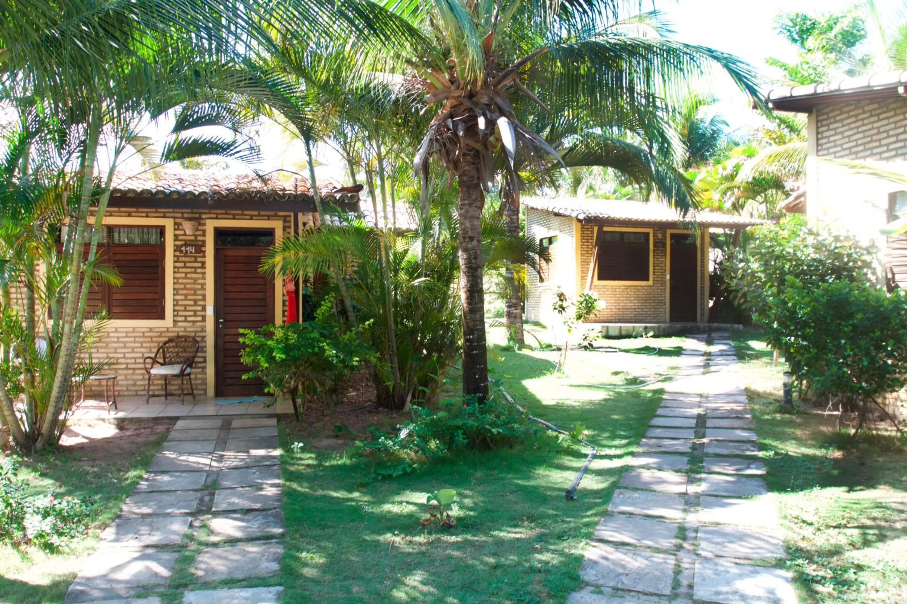 Garden in Pousada Império do Sol