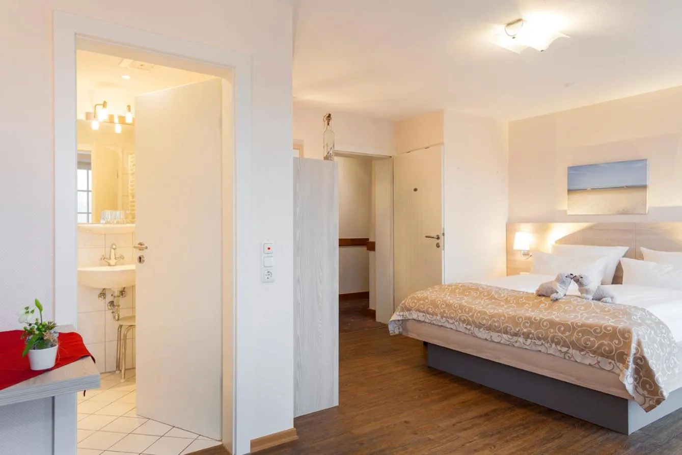 Bathroom, Bed in Spiekerooger Leidenschaft