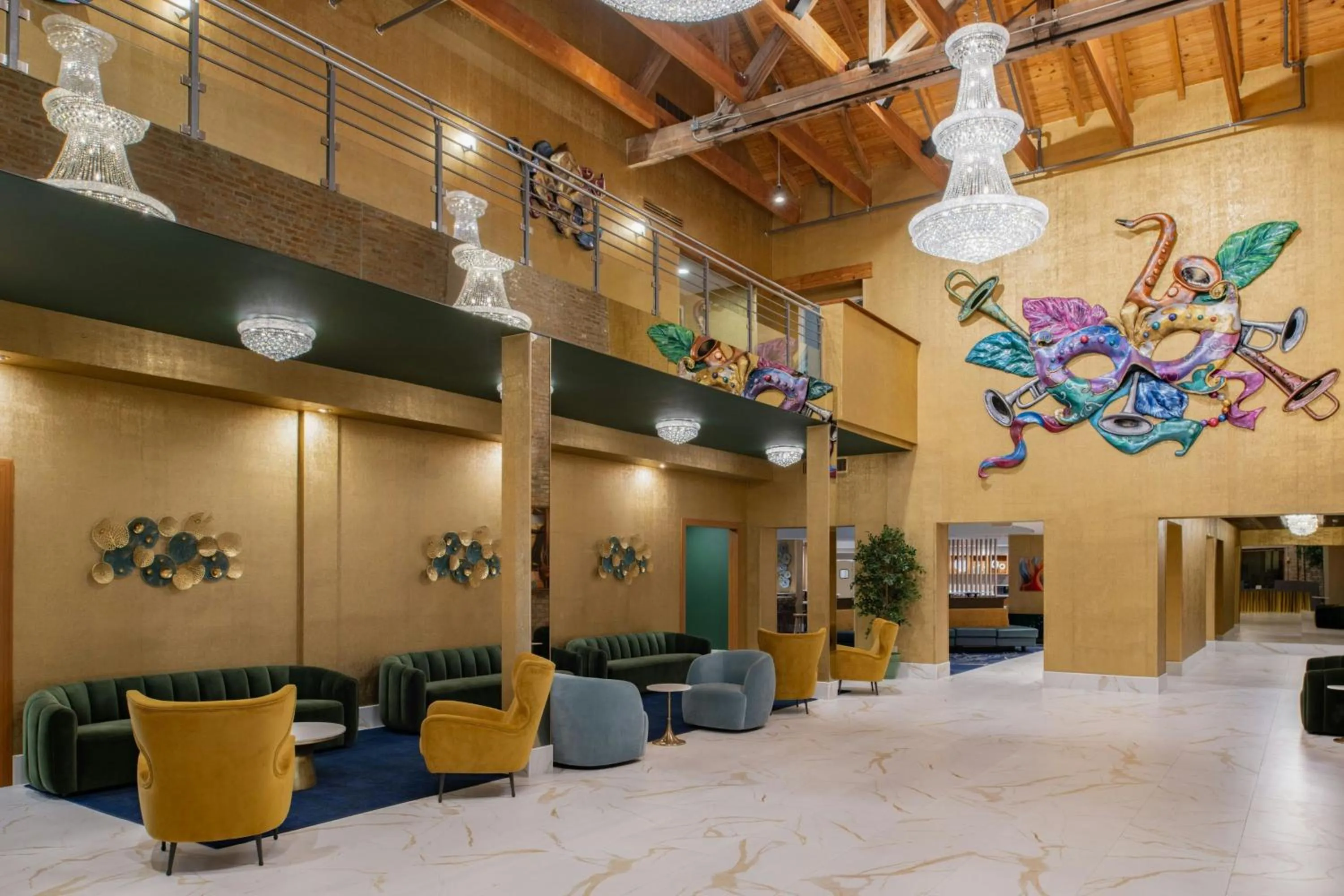 Lobby or reception in SpringHill Suites by Marriott New Orleans Warehouse Arts District