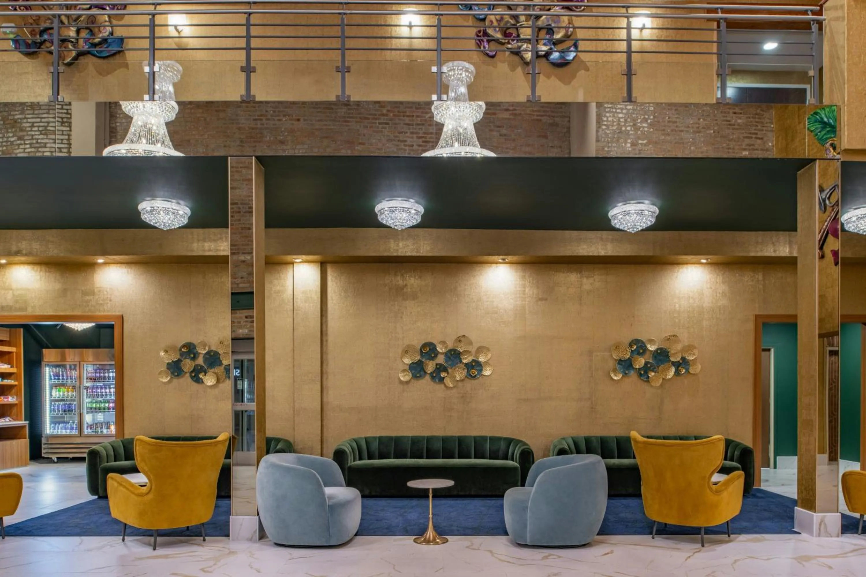 Lobby or reception in SpringHill Suites by Marriott New Orleans Warehouse Arts District