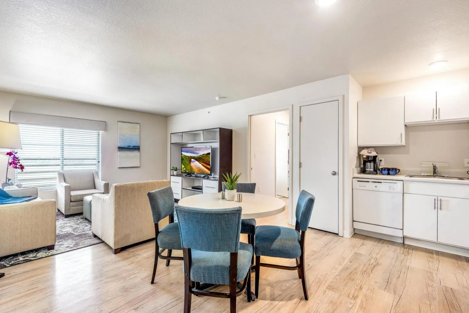 Living room in Parks Residential Denver